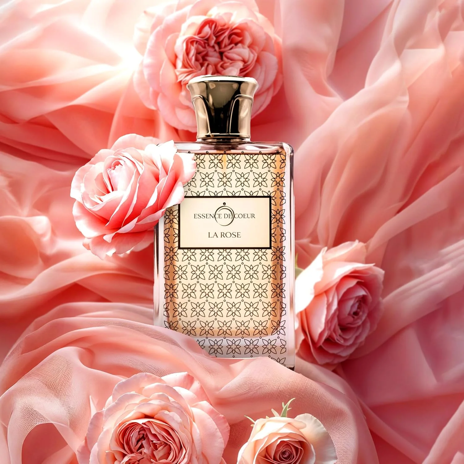 ادو پرفیوم زنانه Essence De Coeur La Rose – عطر گلی ماندگار با رایحه رز ترکی، پرالین و وانیل – رایحه ای رمانتیک و ظریف – هدیه لوکس برای بانوان – مناسب استفاده روزانه یا مجالس خاص – 100 میلی لیتر ادو پرفیوم زنانه Essence De Coeur La Rose – عطر گلی ماندگار با رایحه رز ترکی، پرالین و وانیل – رایحه ای رمانتیک و ظریف – هدیه لوکس برای بانوان – مناسب استفاده روزانه یا مجالس خاص – 100 میلی لیتر