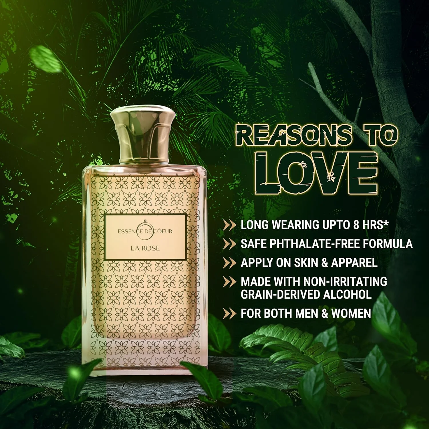 ادو پرفیوم زنانه Essence De Coeur La Rose – عطر گلی ماندگار با رایحه رز ترکی، پرالین و وانیل – رایحه ای رمانتیک و ظریف – هدیه لوکس برای بانوان – مناسب استفاده روزانه یا مجالس خاص – 100 میلی لیتر ادو پرفیوم زنانه Essence De Coeur La Rose – عطر گلی ماندگار با رایحه رز ترکی، پرالین و وانیل – رایحه ای رمانتیک و ظریف – هدیه لوکس برای بانوان – مناسب استفاده روزانه یا مجالس خاص – 100 میلی لیتر