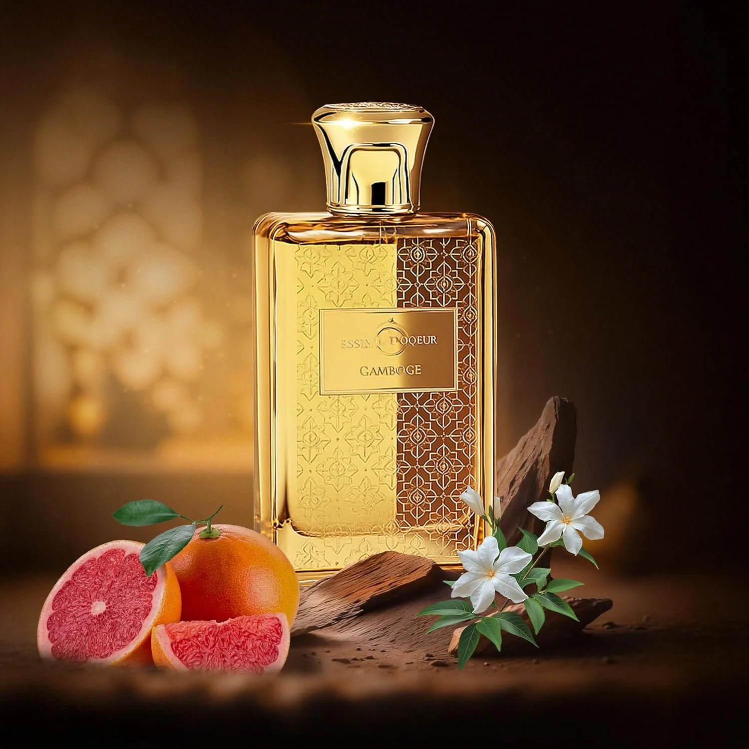 ادو پرفیوم унисекс Essence De Coeur Gamboge ۱۰۰ میلی لیتر – رایحه شرقی ماندگار با گریپ فروت، آمبرت، مشک و وتیور – عطر لوکس برای آقایان و بانوان