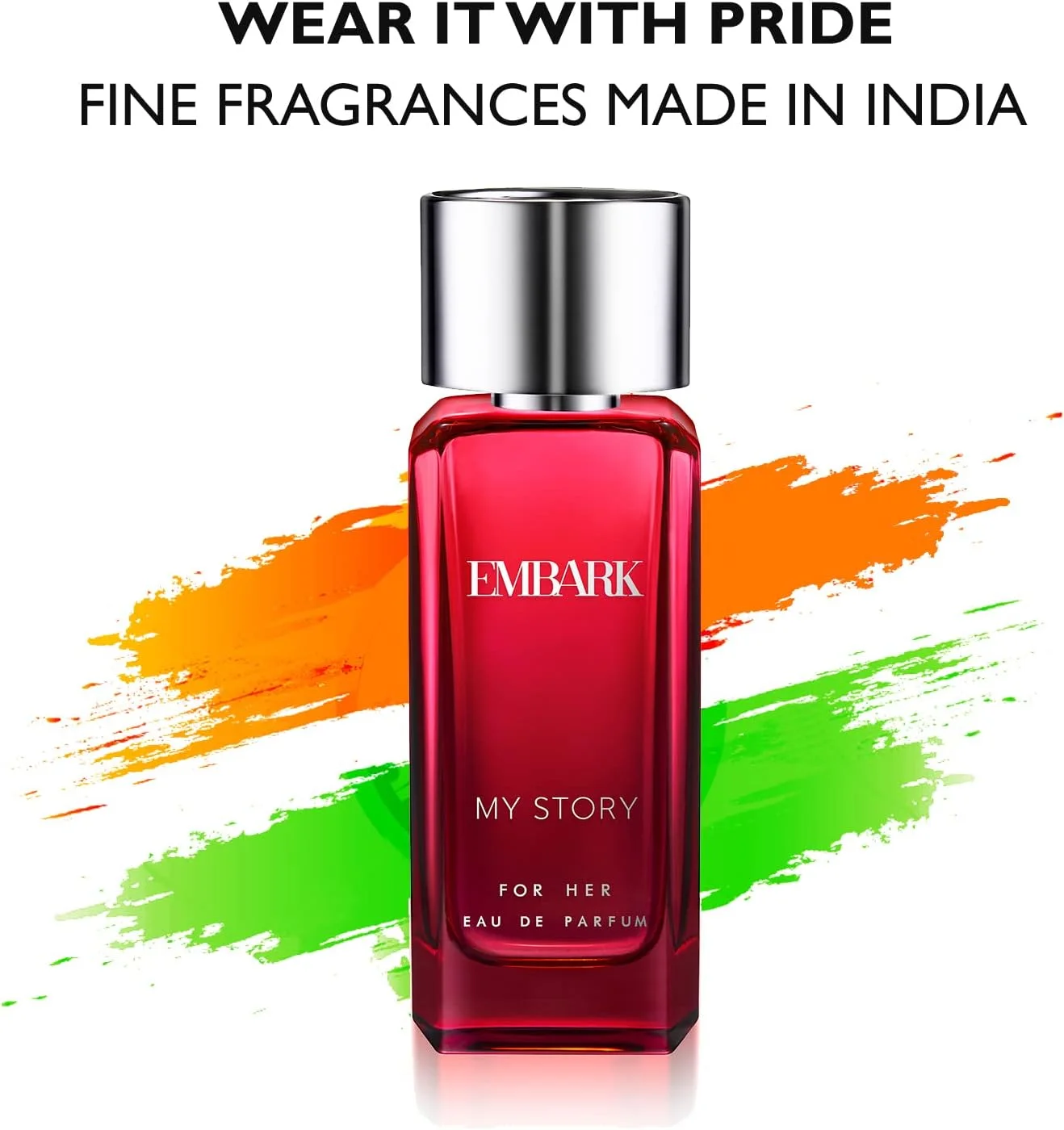 عطرهای EMBARK برای زنان/خانم ها/دختران - رایحه ماندگار، عطر زنانه مای استوری فور هر، گل های شرقی، رایحه تمام روز برای پوست هندی (100 میلی لیتر)