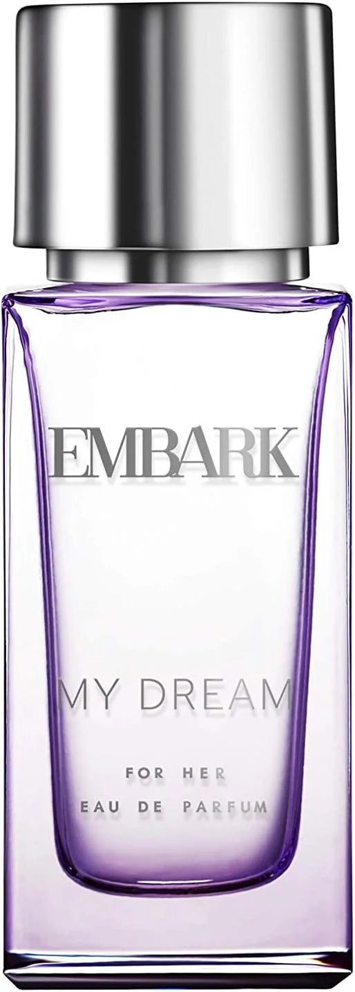 EMBARK My Dream for Her، عطر زنانه، 30 میلی لیتر رایحه گلی، شرقی، چوبی با ماندگاری طولانی، بطری سایز مسافرتی EMBARK My Dream for Her، عطر زنانه، 30 میلی لیتر رایحه گلی، شرقی، چوبی با ماندگاری طولانی، بطری سایز مسافرتی