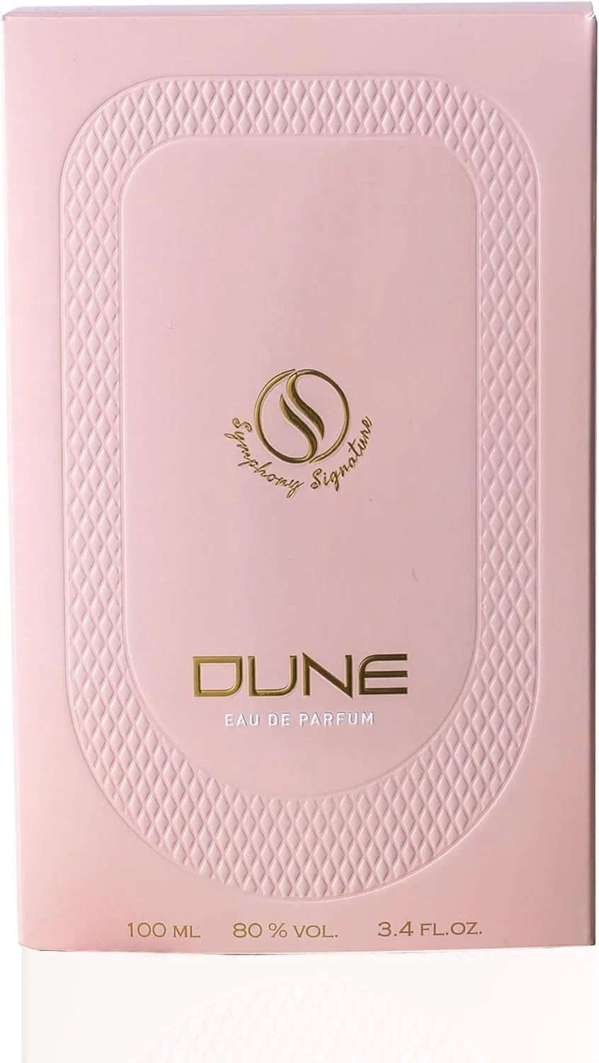 ادو پرفیوم Dune Symphony، ۱۰۰ میلی لیتر، الهام گرفته از Bianco Latte Giardini Di Toscana، عطر لوکس مردانه زنانه یونیسکس، ماندگاری طولانی و پخش بوی قوی