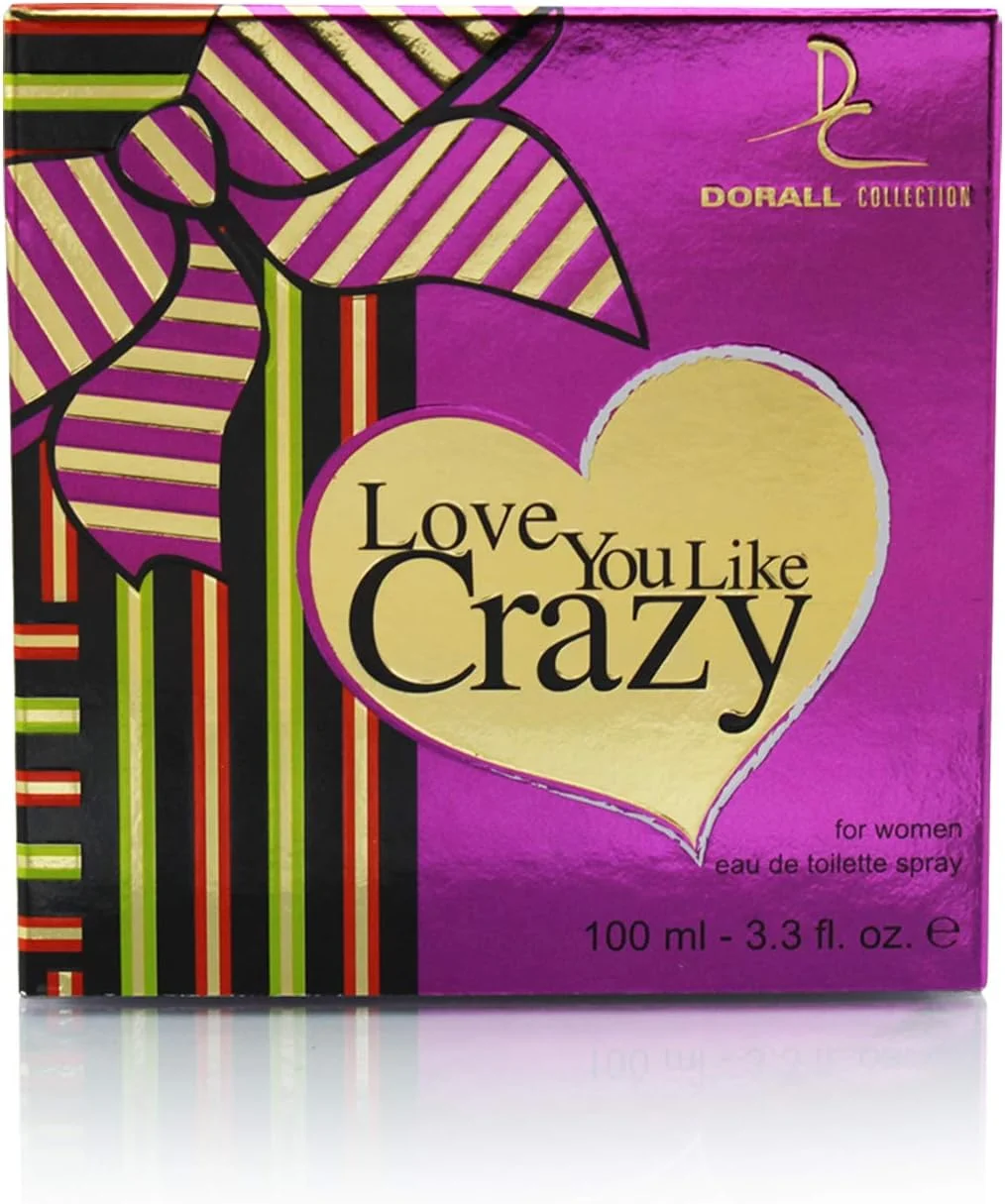 ادکلن زنانه دورال کالکشن مدل Love You Like Crazy - حجم 100 میلی لیتر، رایحه ماندگار تند و مشک - عطر روزانه با طراوت