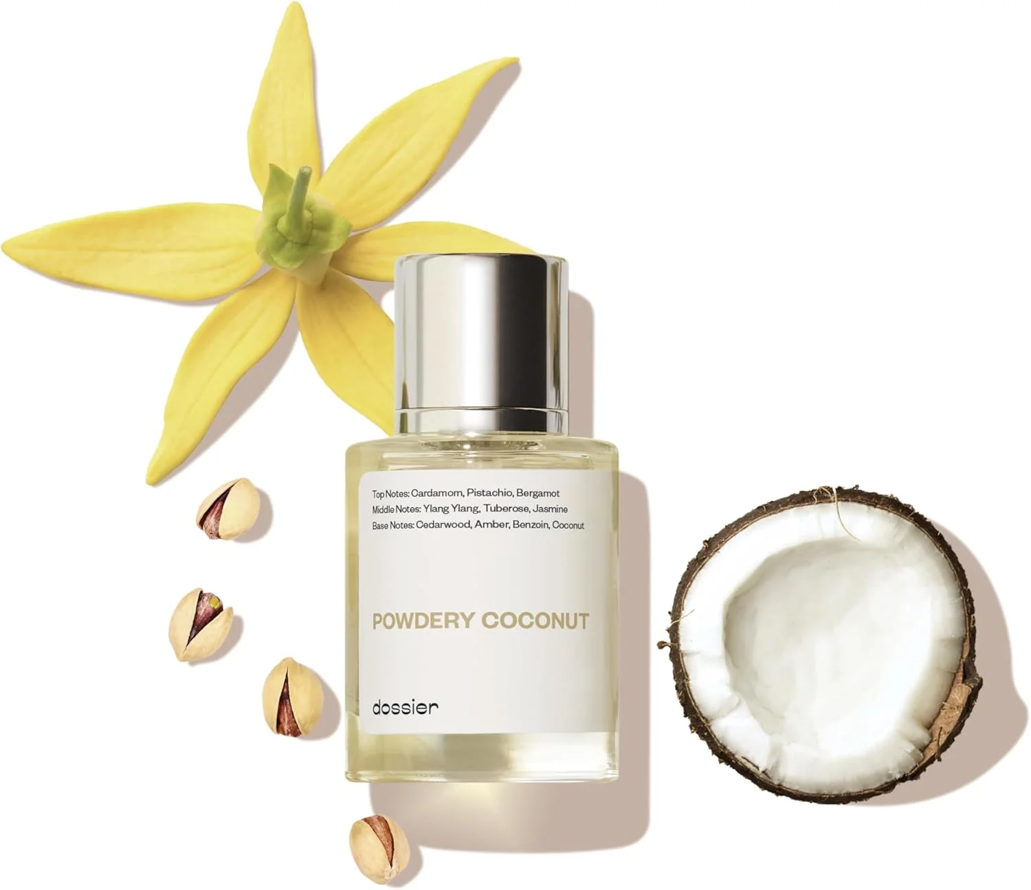 دوسیه - نارگیل پودری 50 میلی لیتر - عطر الهام گرفته از Soleil Blanc تی.فورد - خالص و غنی شده - فاقد پارابن - وگان - مناسب بانوان، آقایان و یونیسکس دوسیه - نارگیل پودری 50 میلی لیتر - عطر الهام گرفته از Soleil Blanc تی.فورد - خالص و غنی شده - فاقد پارابن - وگان - مناسب بانوان، آقایان و یونیسکس