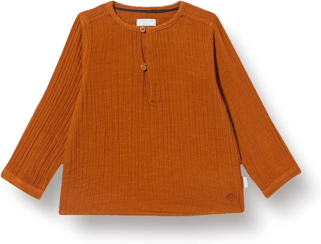 بلوز آستین بلند نوزادی یونی‌سکس نوپیز مدل Swinton