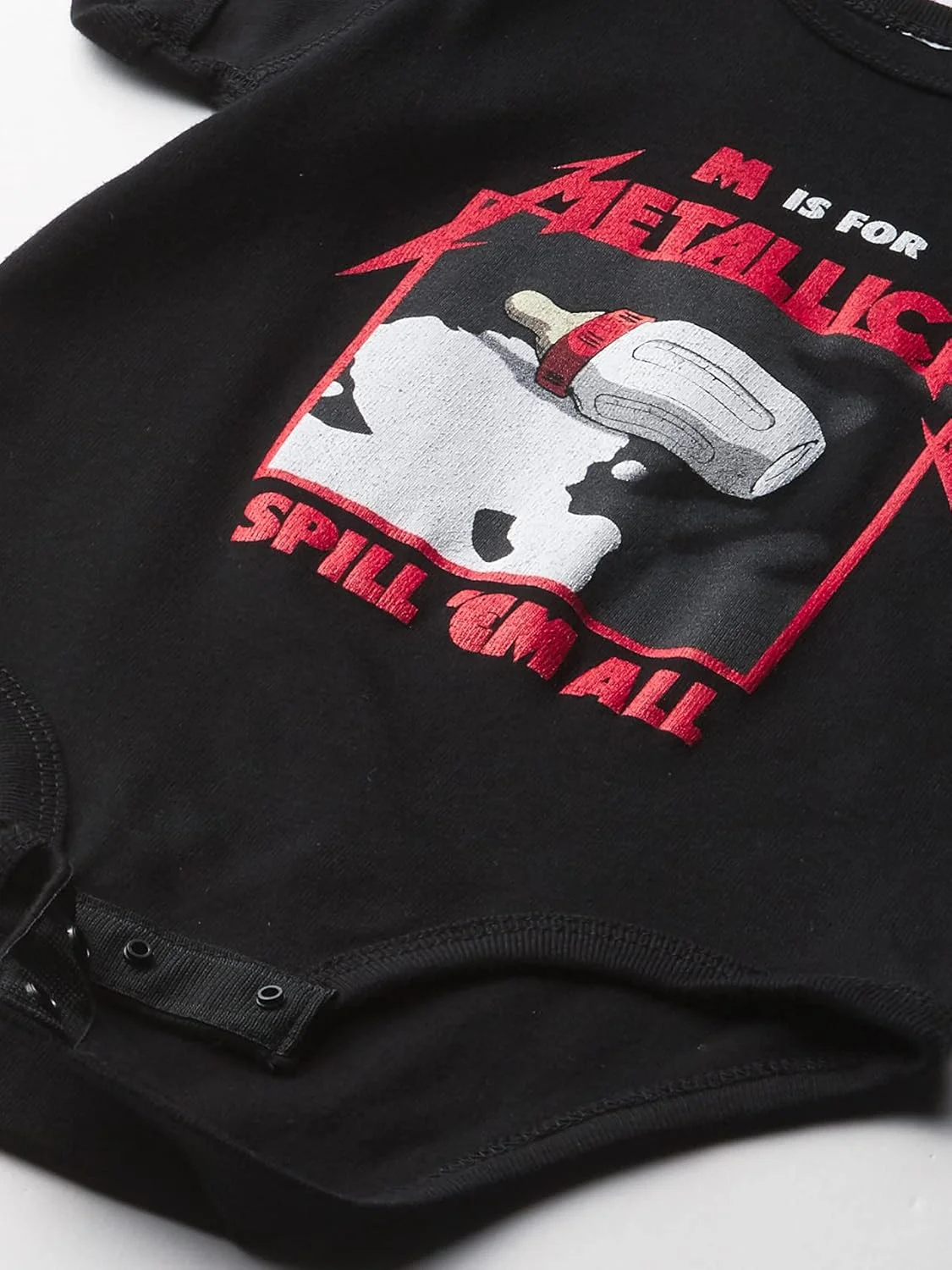 ست تیشرت و بادی نوزادی پسرانه متالیکا طرح M is for Kea ست تیشرت و بادی نوزادی پسرانه متالیکا طرح M is for Kea