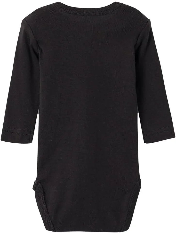 ONLY & SONS Unisex Nbnbody 2p Ls Solid Black Noos