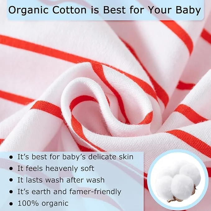 ست لباس خواب نوزادی دو عددی Lullaby Layers – رامپرهای نخی جوراب دار طرح دوستت دارم مامان و بابا – مناسب نوزاد تا 24 ماه برای دختر و پسر ست لباس خواب نوزادی دو عددی Lullaby Layers – رامپرهای نخی جوراب دار طرح دوستت دارم مامان و بابا – مناسب نوزاد تا 24 ماه برای دختر و پسر