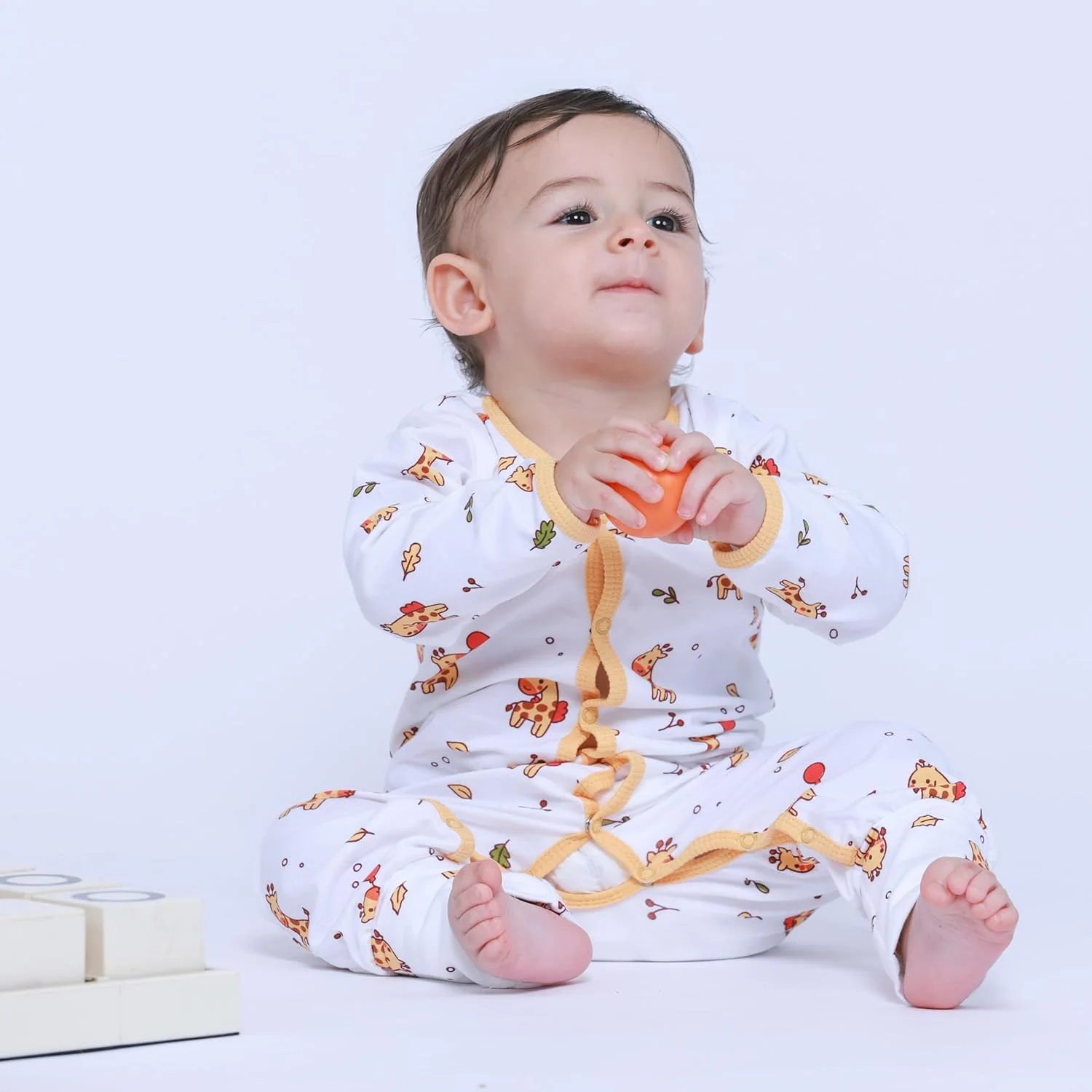 رامپر آستین بلند نخی 100% لوای، لباس خواب نوزادی دخترانه و پسرانه، 0-3 ماه | 3-6 ماه | 6-9 ماه | 9-12 ماه | 12-18 ماه | 18-24 ماه | لباس نوزاد _ موجود در طرح های مختلف