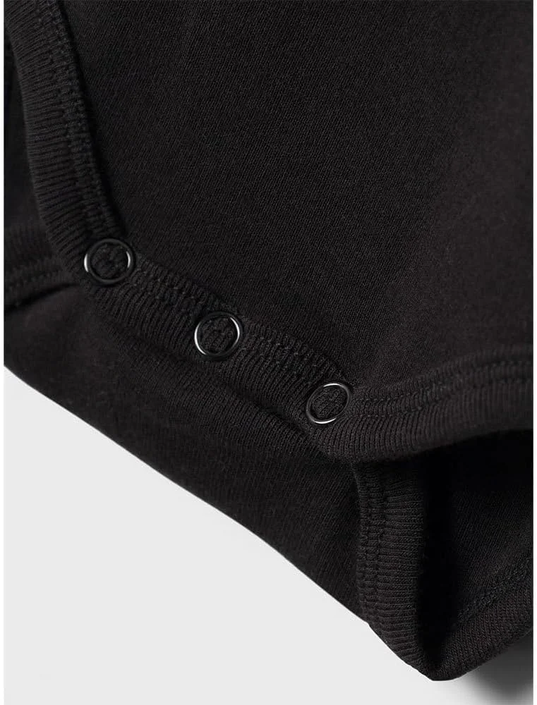 ONLY & SONS Unisex Nbnbody 2p Ls Solid Black Noos