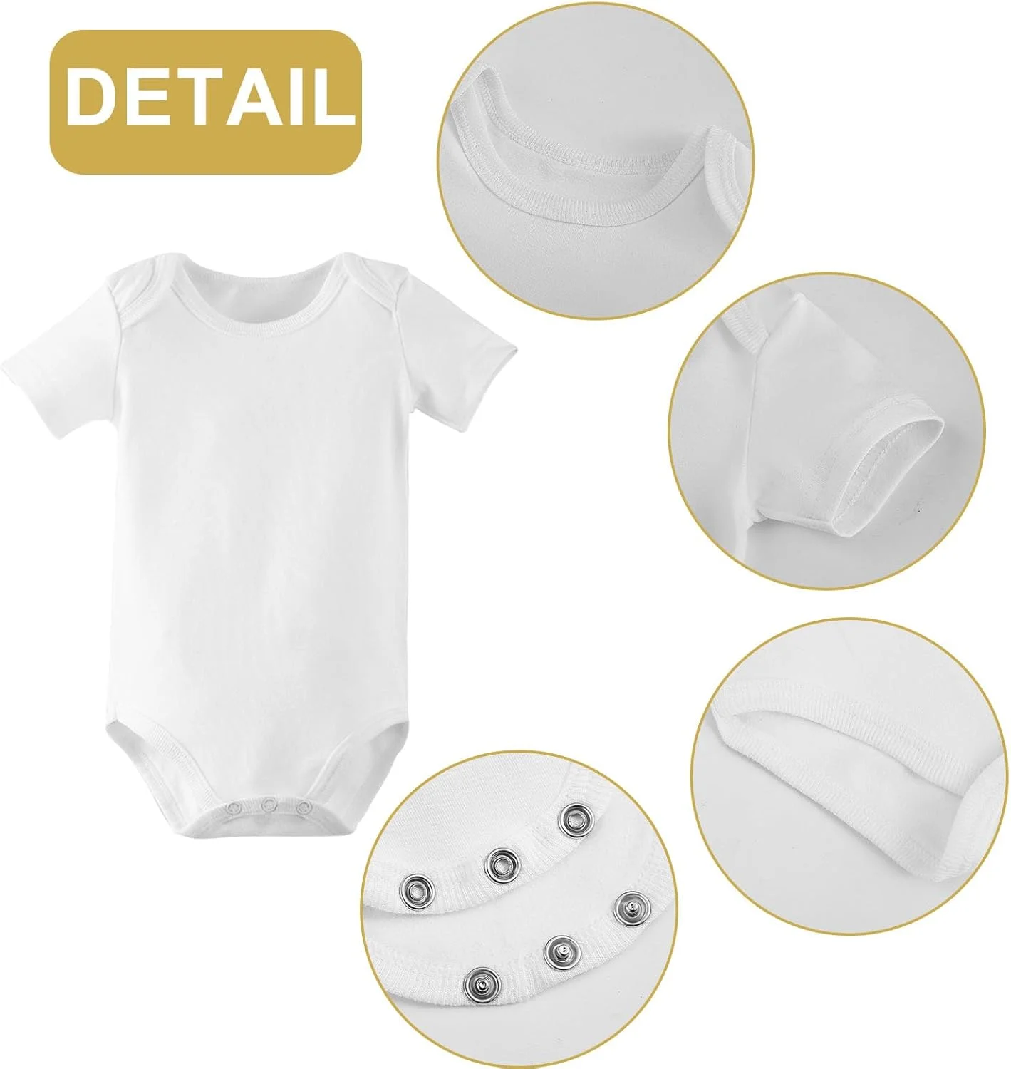 ست 8 عددی بادی آستین کوتاه نقاشی LOEPENLE، مناسب برای جشن سیسمونی، شامل 8 عدد بادی آستین کوتاه + 14 عدد قلم نساجی رنگارنگ + 8 عدد شابلون برای بازی های جشن سیسمونی