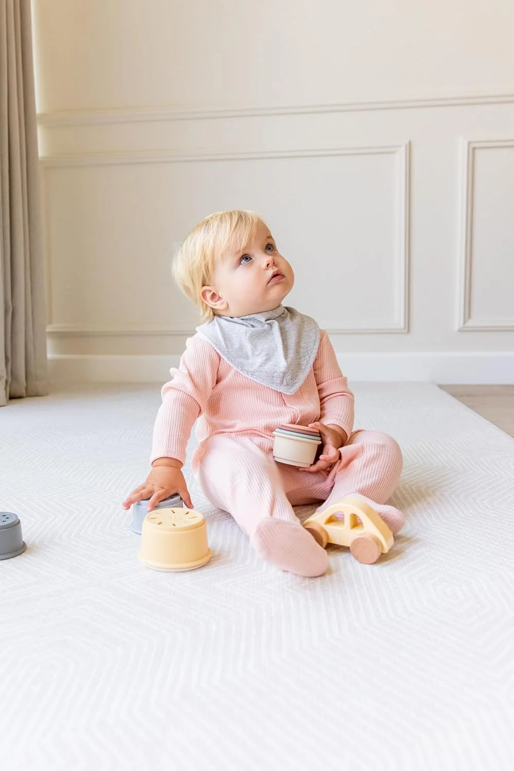 رامپر نوزادی آستین بلند مگنت مانکی با بست های مغناطیسی مخفی، پنبه ارگانیک - لباس نوزادی یونیسکس رامپر نوزادی آستین بلند مگنت مانکی با بست های مغناطیسی مخفی، پنبه ارگانیک - لباس نوزادی یونیسکس