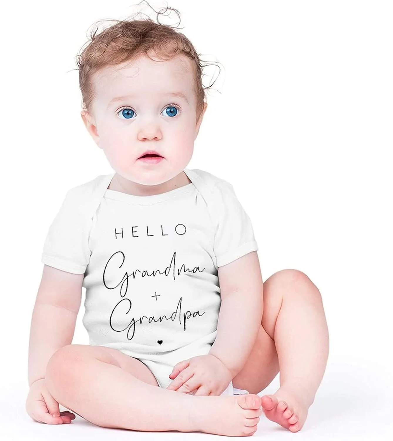 بادی نوزادی طرح "سلام مادربزرگ و پدربزرگ"، مناسب برای اعلام بارداری به پدربزرگ و مادربزرگ بادی نوزادی طرح "سلام مادربزرگ و پدربزرگ"، مناسب برای اعلام بارداری به پدربزرگ و مادربزرگ