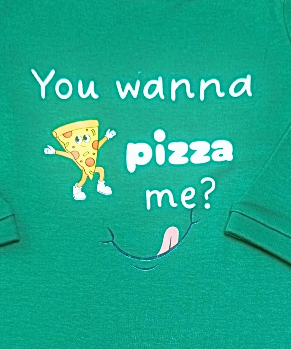 لباس سرهمی نوزادی کیدی بامز طرح پیتزا، 100% پنبه نرم، آستین بلند، لباس راحت نوزاد، لباس یکسره برای نوزادان پسر و دختر (0-12 ماه)