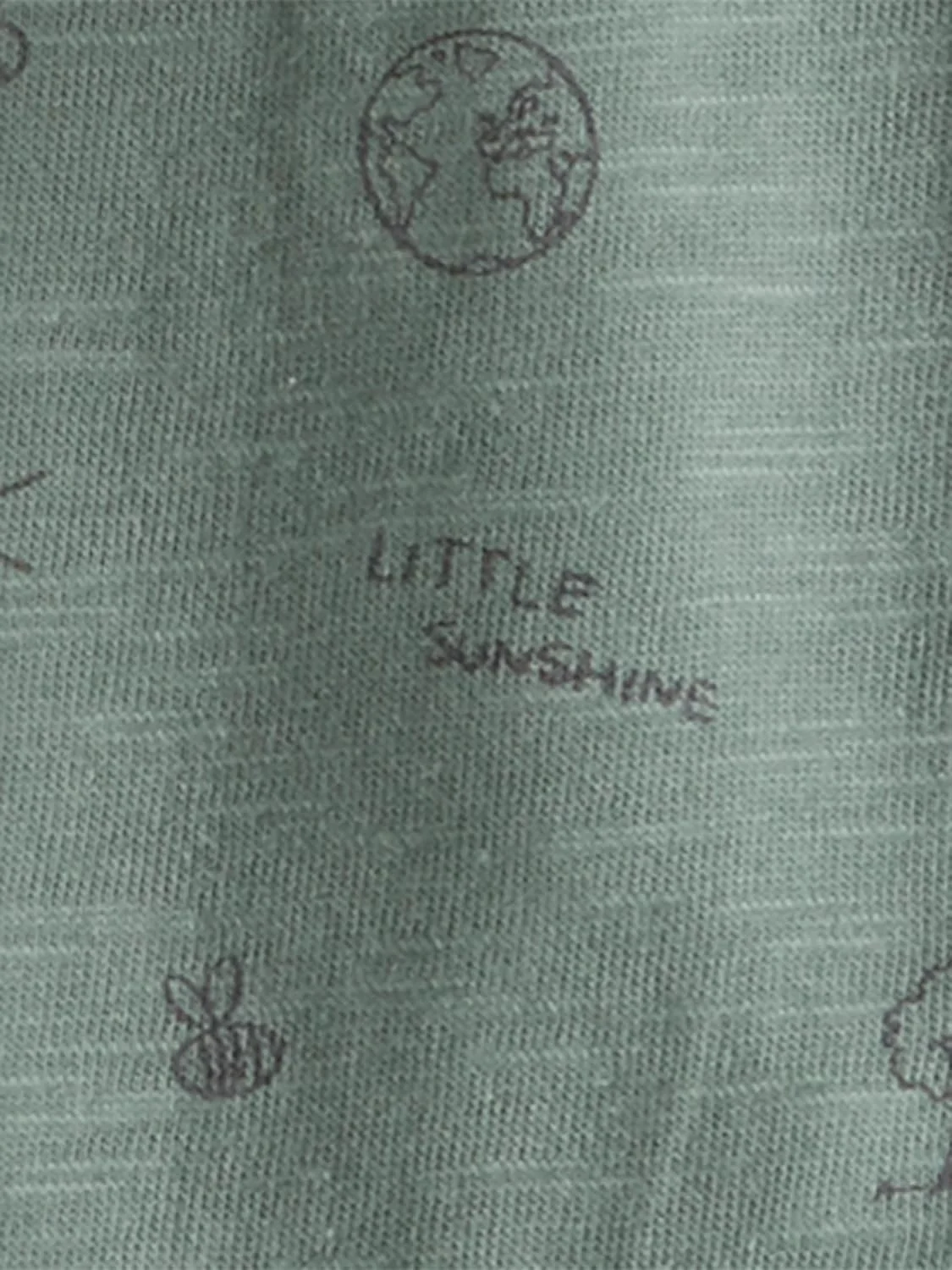 بادی آستین کوتاه نوزاد Little Planet by Carter's، بسته 3 عددی، پنبه ارگانیک