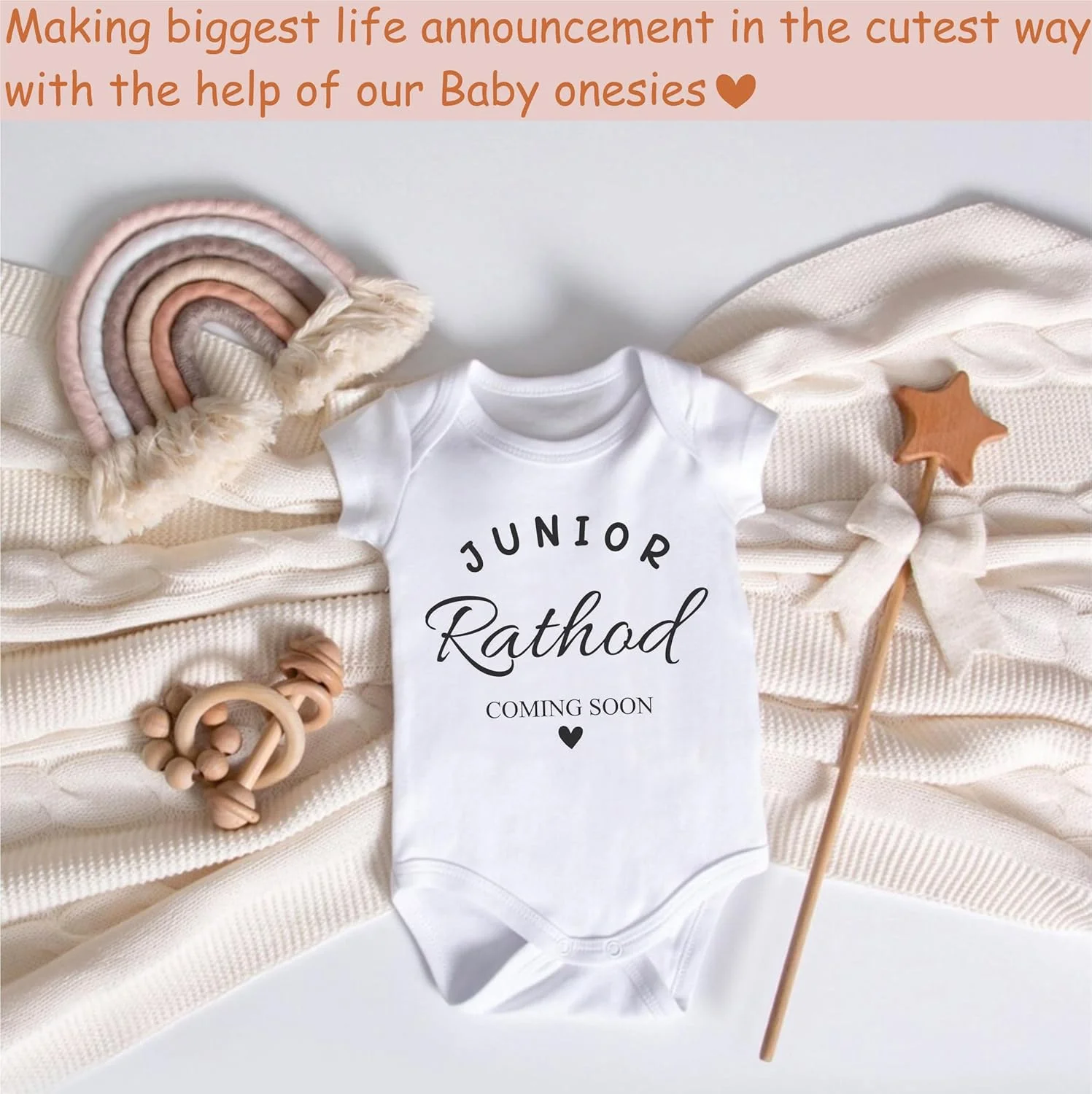 هدیه اعلام بارداری Lillypupp برای پدربزرگ و مادربزرگ | بادی نوزادی خبر بارداری | ایده رونمایی برای مادربزرگ، پدربزرگ، پدر، همسر، خاله، عمو یا خانواده هدیه اعلام بارداری Lillypupp برای پدربزرگ و مادربزرگ | بادی نوزادی خبر بارداری | ایده رونمایی برای مادربزرگ، پدربزرگ، پدر، همسر، خاله، عمو یا خانواده