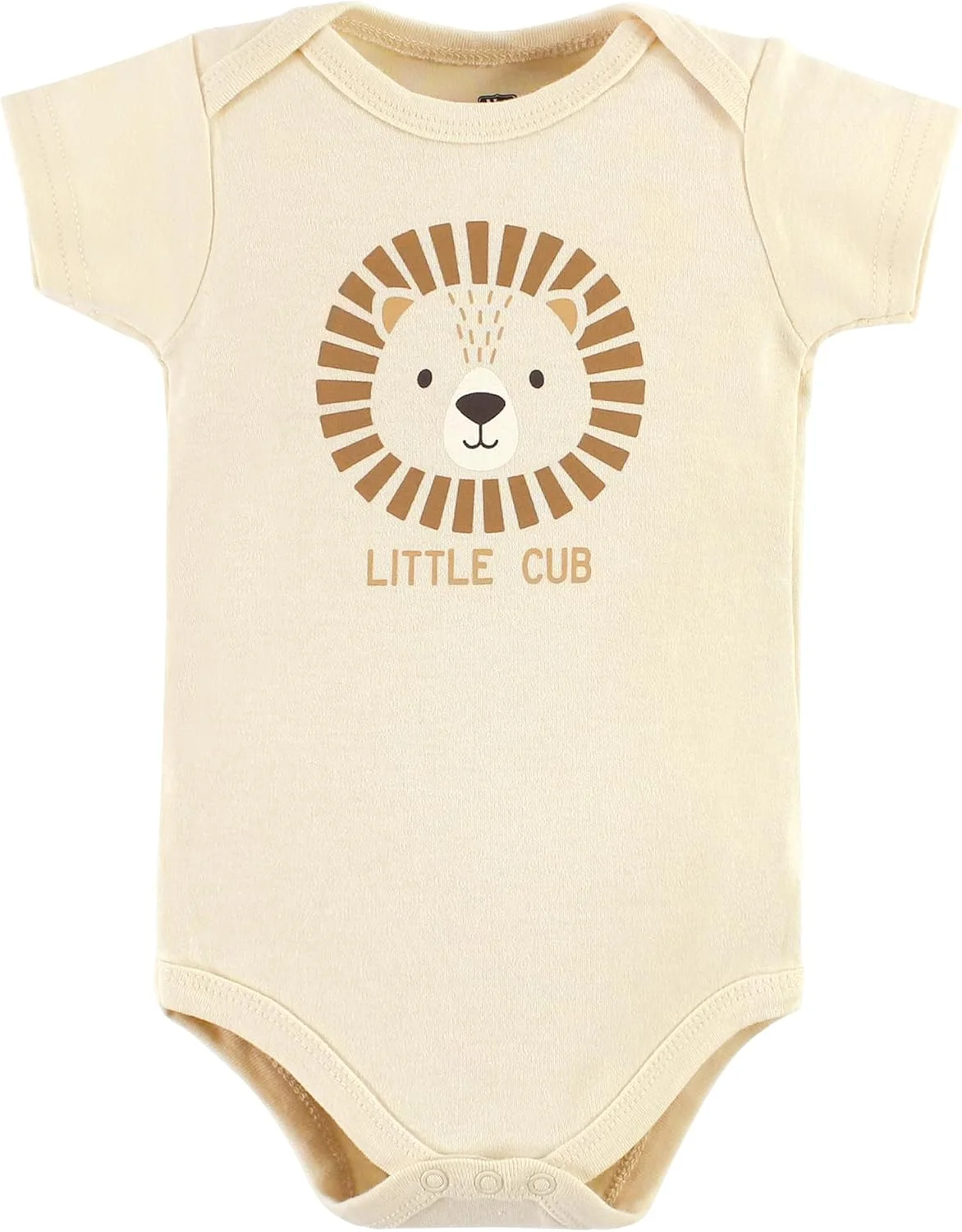 ست بادی و شلوار پنبه ای نوزادی هادسون بیبی، طرح شیر شجاع، سایز پریمی