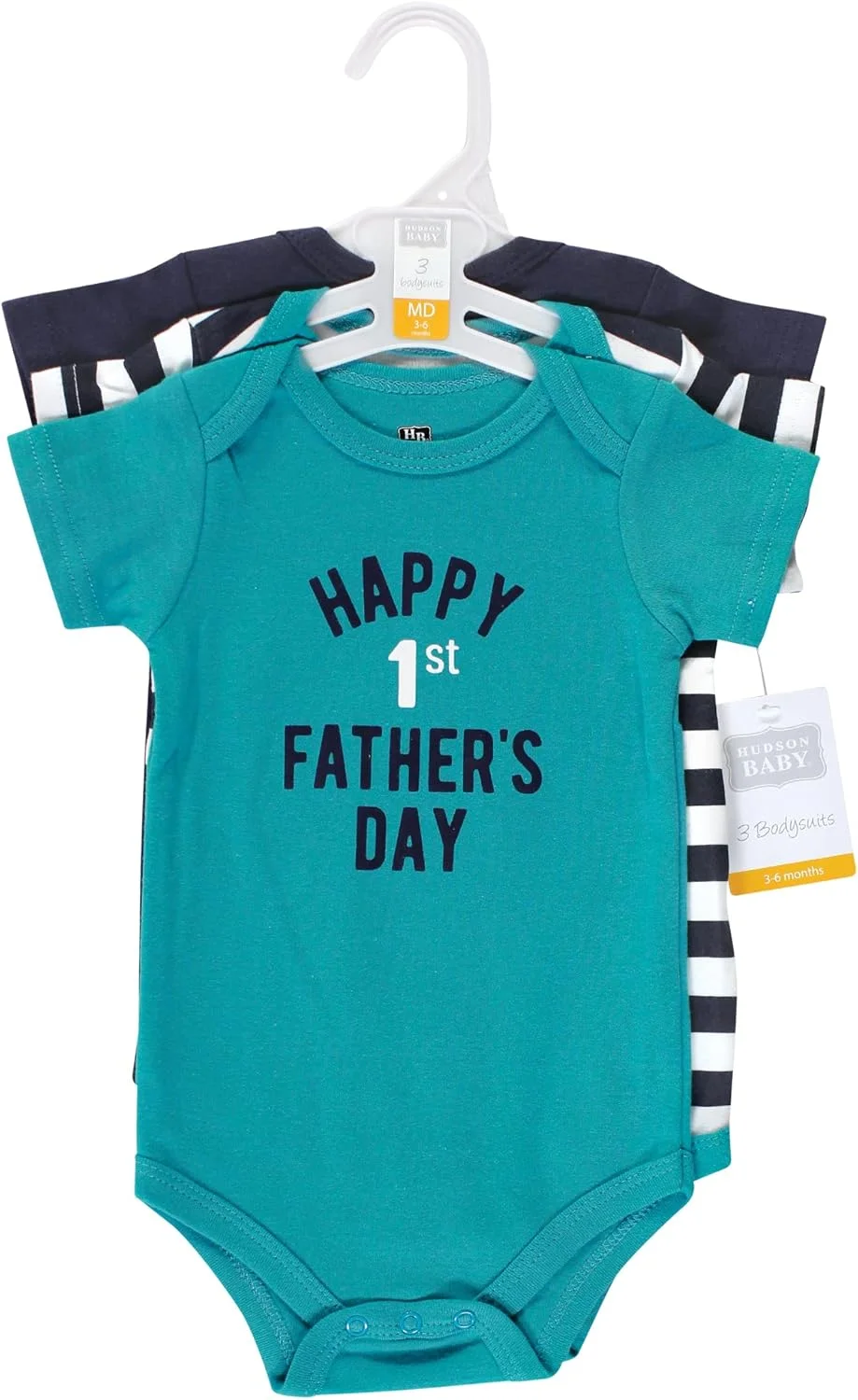 ست تی شرت و بادی نخی نوزادی هادسون بیبی