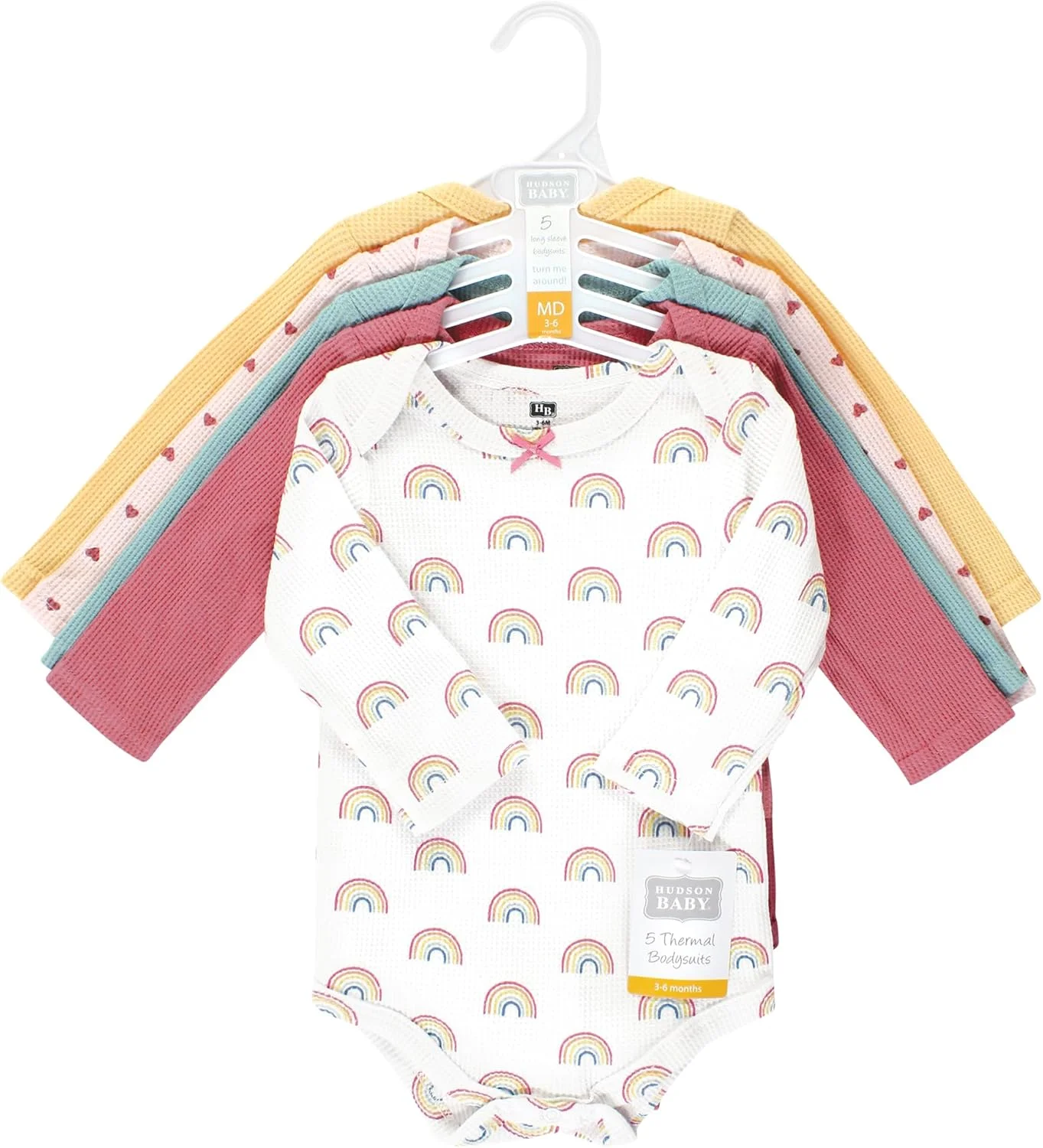 لباس زیر دکمه ای آستین بلند حرارتی نوزاد هادسون بیبی لباس زیر دکمه ای آستین بلند حرارتی نوزاد هادسون بیبی