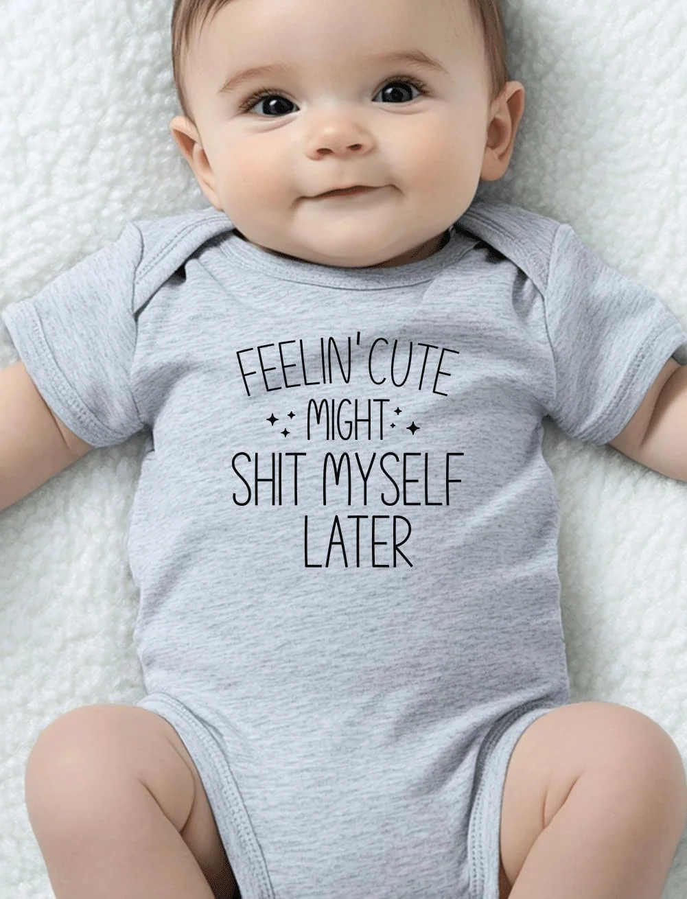 لباس سرهمی آستین کوتاه نوزادی پسرانه و دخترانه با طرح حروف بامزه، مناسب برای اعلام بارداری لباس سرهمی آستین کوتاه نوزادی پسرانه و دخترانه با طرح حروف بامزه، مناسب برای اعلام بارداری