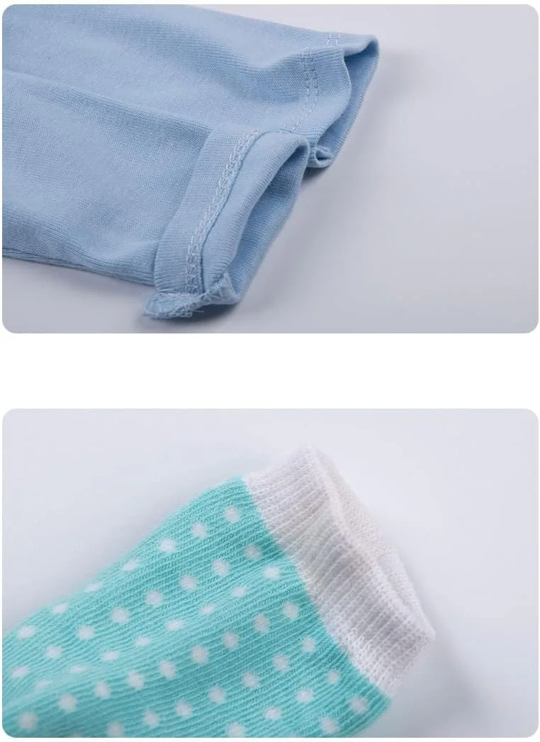 ست لباس نوزادی پسرانه HALAYAYA شامل 4 بادی آستین بلند و 3 جفت جوراب، ست هدیه نوزاد، رنگ تصادفی (پسرانه (3-6 ماه)) ست لباس نوزادی پسرانه HALAYAYA شامل 4 بادی آستین بلند و 3 جفت جوراب، ست هدیه نوزاد، رنگ تصادفی (پسرانه (3-6 ماه))