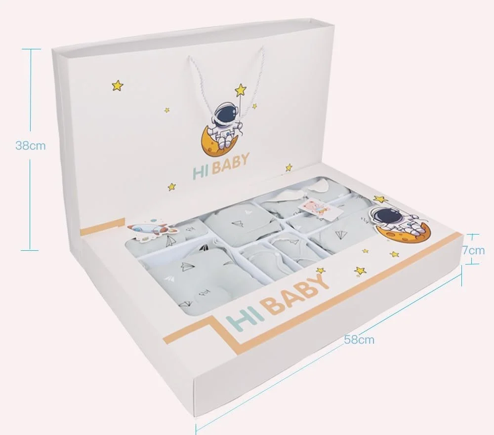 ست هدیه نوزادی HALAYAYA® ست لباس نوزادی هدیه لباس نوزاد دخترانه پسرانه پنبه ممتاز ست لوازم جانبی لباس نوزاد مناسب برای نوزاد تا 3 ماهگی ست هدیه نوزادی HALAYAYA® ست لباس نوزادی هدیه لباس نوزاد دخترانه پسرانه پنبه ممتاز ست لوازم جانبی لباس نوزاد مناسب برای نوزاد تا 3 ماهگی