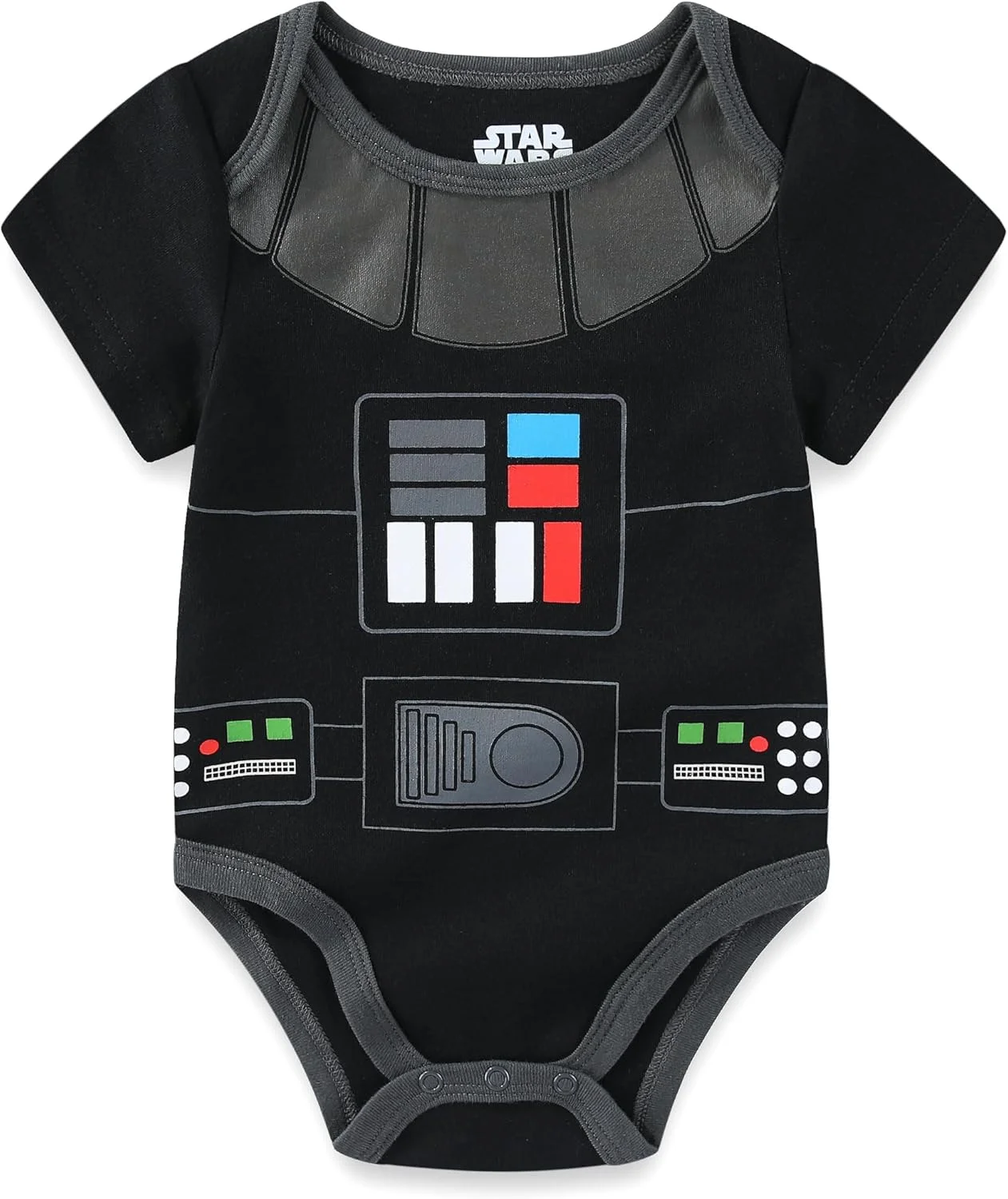 لباس زیر دکمه ای 5 تایی پسرانه گروگو جنگ ستارگان برای نوزادان لباس زیر دکمه ای 5 تایی پسرانه گروگو جنگ ستارگان برای نوزادان