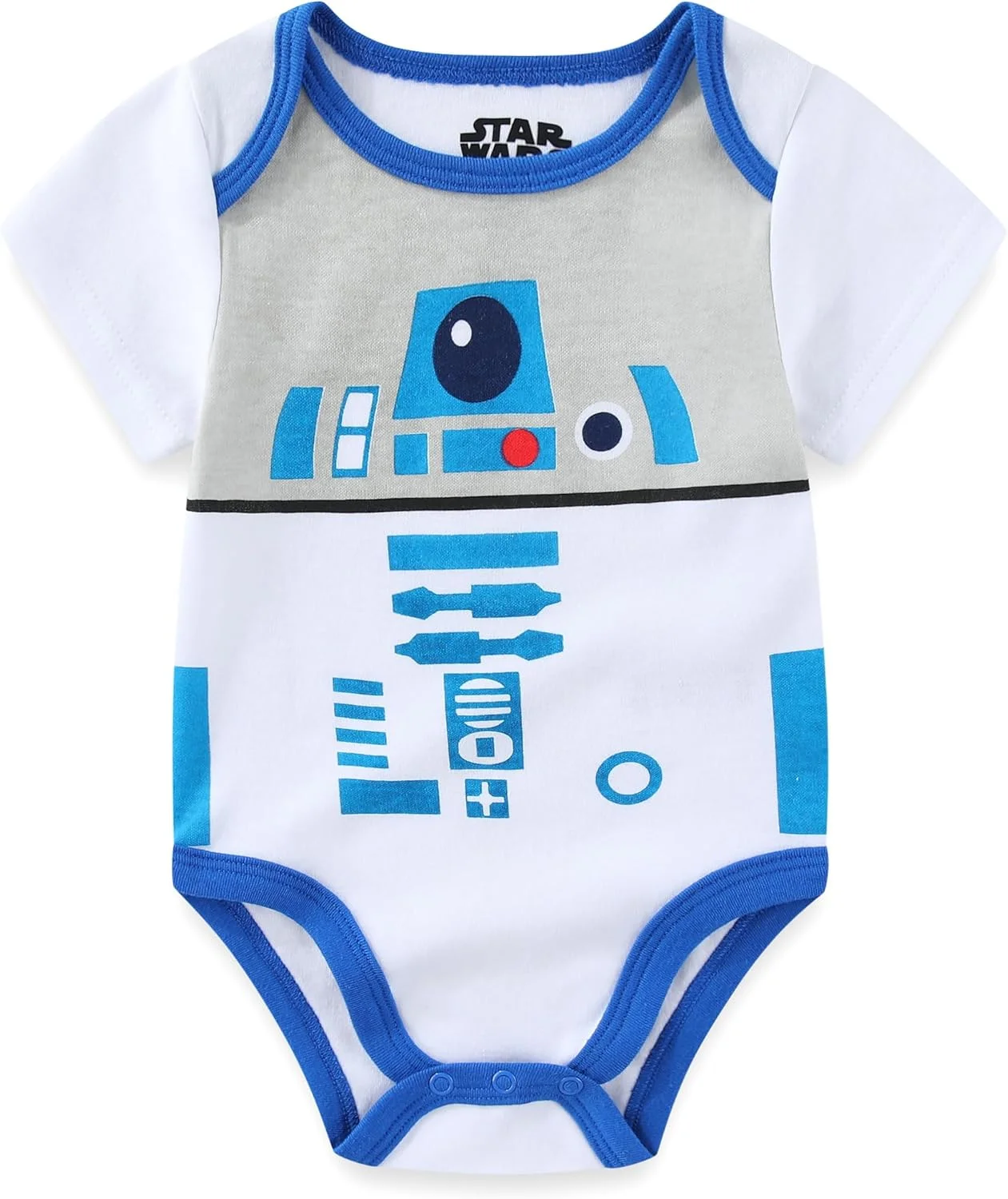 لباس زیر دکمه ای 5 تایی پسرانه گروگو جنگ ستارگان برای نوزادان لباس زیر دکمه ای 5 تایی پسرانه گروگو جنگ ستارگان برای نوزادان