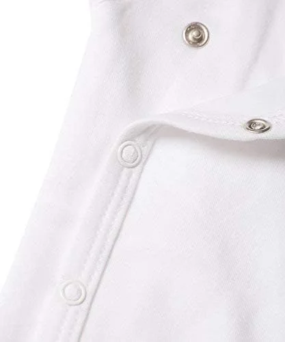 ست بادی نوزادی دکمه دار از پهلو، 100% پنبه پسرانه دخترانه یونیسکس کیمونو، بسته 4 عددی ست بادی نوزادی دکمه دار از پهلو، 100% پنبه پسرانه دخترانه یونیسکس کیمونو، بسته 4 عددی