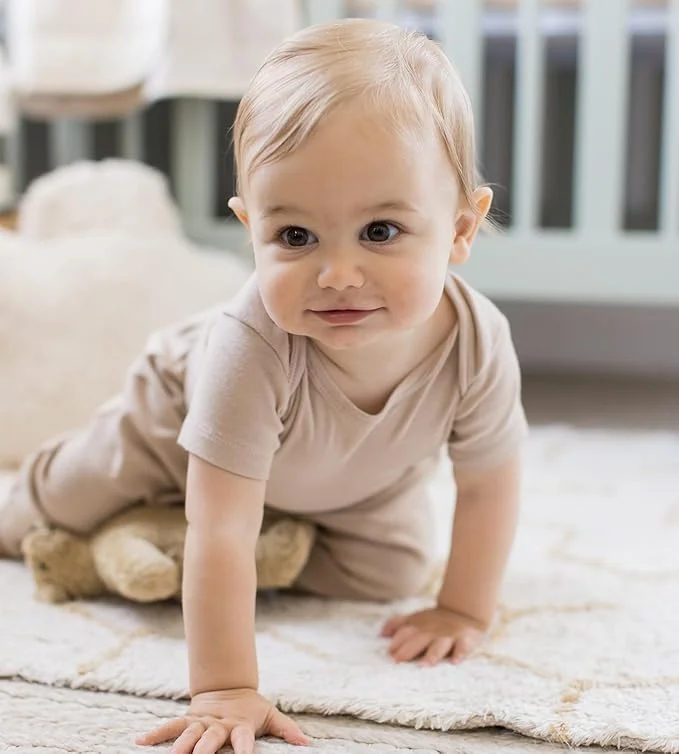 لباس زیر دکمه دار نوزادی یونیسکس Burt's Bees Baby (بسته 5 عددی) لباس زیر دکمه دار نوزادی یونیسکس Burt's Bees Baby (بسته 5 عددی)