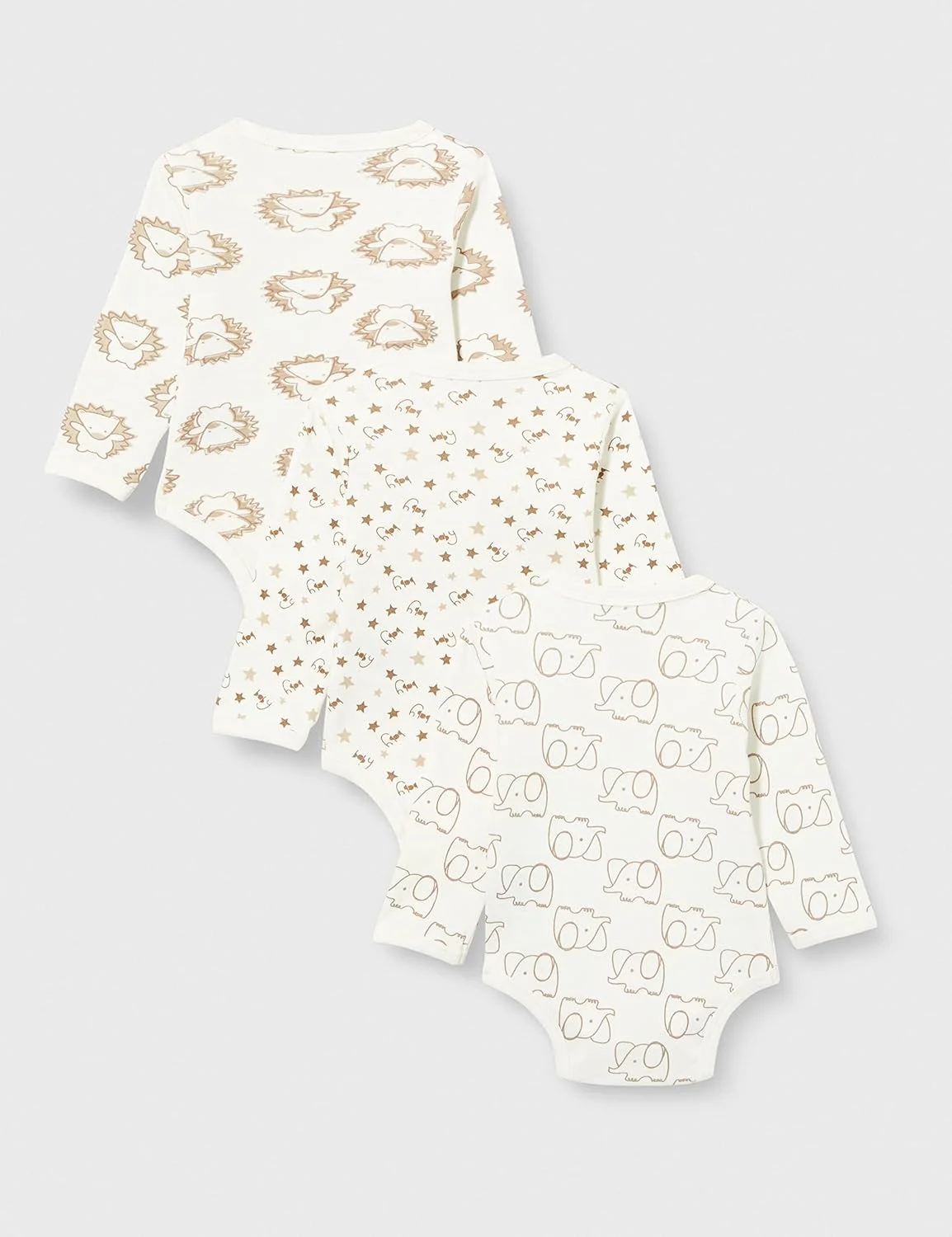 بادی نوزادی унисекс Care مدل 4132 (بسته 3 عددی)