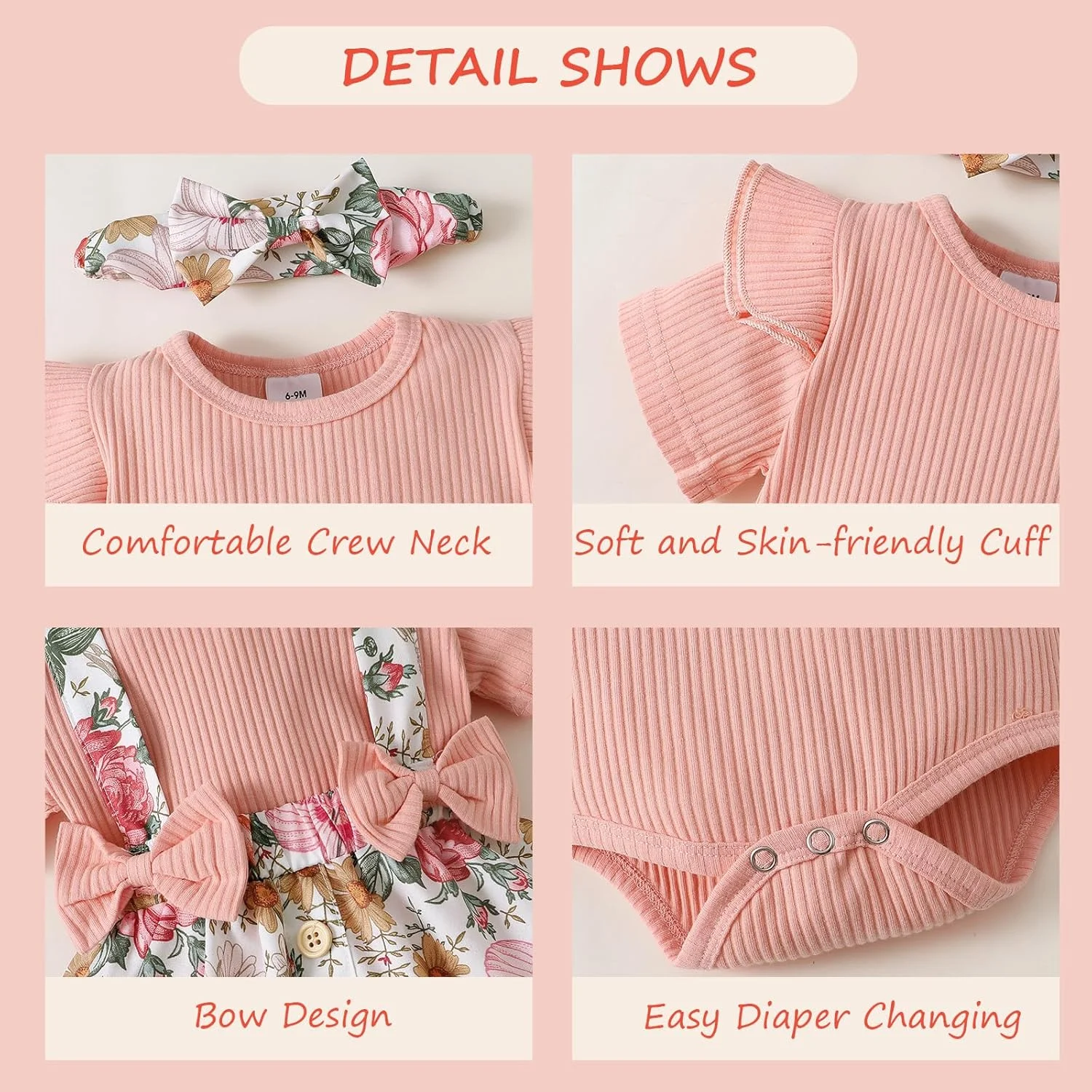 لباس دخترانه نوزاد، بادی بامزه خواهر کوچک بابا، لباس تابستانی تولد یک سالگی، لباس عکاسی بدو تولد، لباس کودک نوپا، رامپر چین دار نوزادی با هدبند مناسب 18 ماه و 0-3 ماه و 12 ماه لباس دخترانه نوزاد، بادی بامزه خواهر کوچک بابا، لباس تابستانی تولد یک سالگی، لباس عکاسی بدو تولد، لباس کودک نوپا، رامپر چین دار نوزادی با هدبند مناسب 18 ماه و 0-3 ماه و 12 ماه