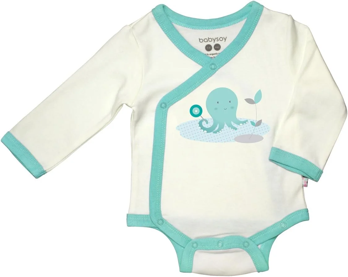 لباس سرهمی کیمونویی طرح دار نوزاد سوی، پارچه اکولوژیکی لباس سرهمی کیمونویی طرح دار نوزاد سوی، پارچه اکولوژیکی