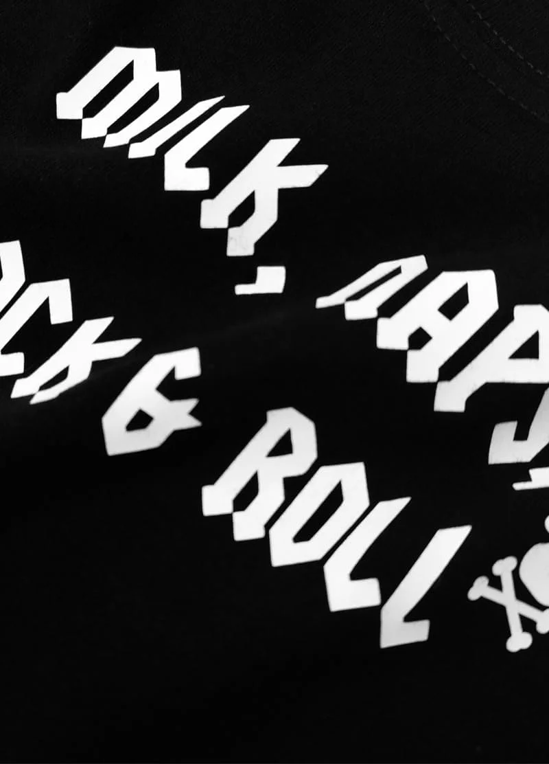 لباس نوزادی راک برای پسران یا دختران | جلیقه/بادی فلزی نوزادی با طرح شیر، چرت زدن، راک اند رول - هدیه های موسیقی نوزاد | از BABY MOO'S UK