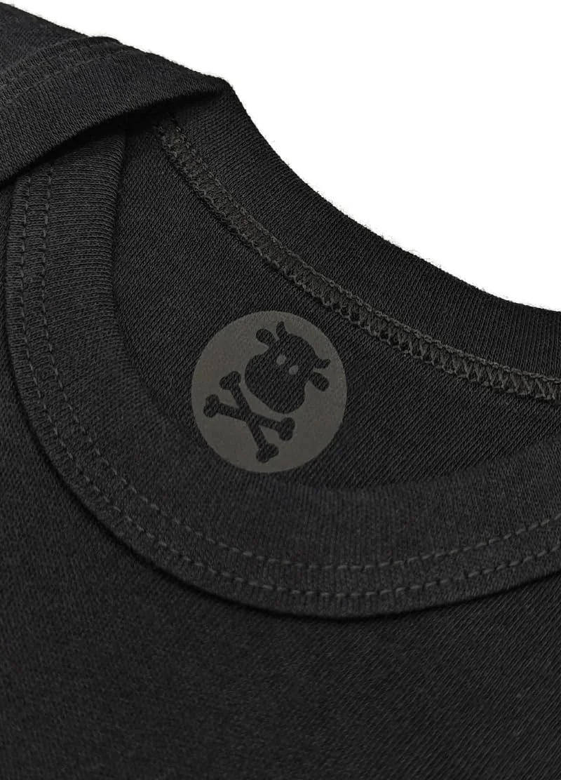 لباس نوزادی راک برای پسران یا دختران | جلیقه/بادی فلزی نوزادی با طرح شیر، چرت زدن، راک اند رول - هدیه های موسیقی نوزاد | از BABY MOO'S UK