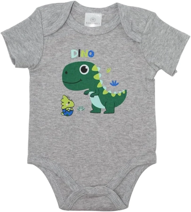 ست سه تکه بادی آستین کوتاه طرح دایناسور بامبیمیچی برای نوزاد پسر ست سه تکه بادی آستین کوتاه طرح دایناسور بامبیمیچی برای نوزاد پسر
