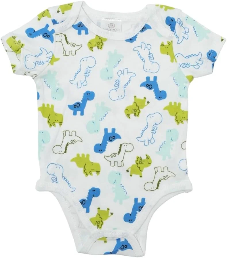 ست سه تکه بادی آستین کوتاه طرح دایناسور بامبیمیچی برای نوزاد پسر ست سه تکه بادی آستین کوتاه طرح دایناسور بامبیمیچی برای نوزاد پسر