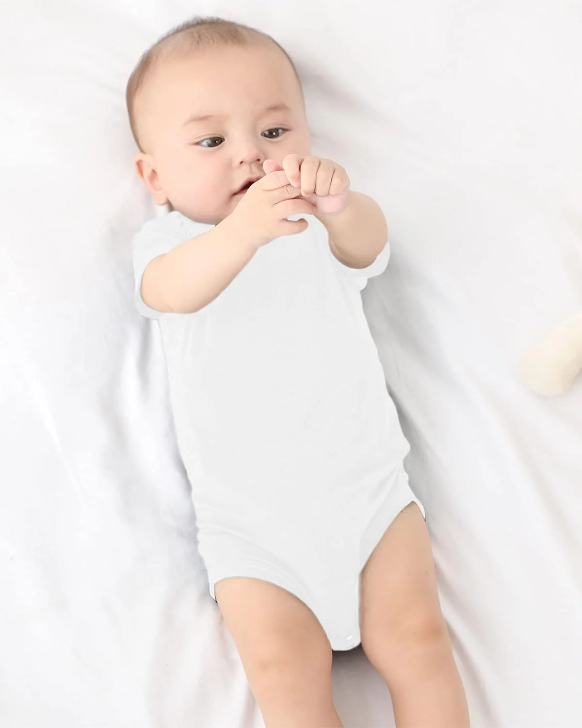 بادی آستین کوتاه نوزادی GUISBY، مناسب نوزادان پسر و دختر 0 تا 24 ماه