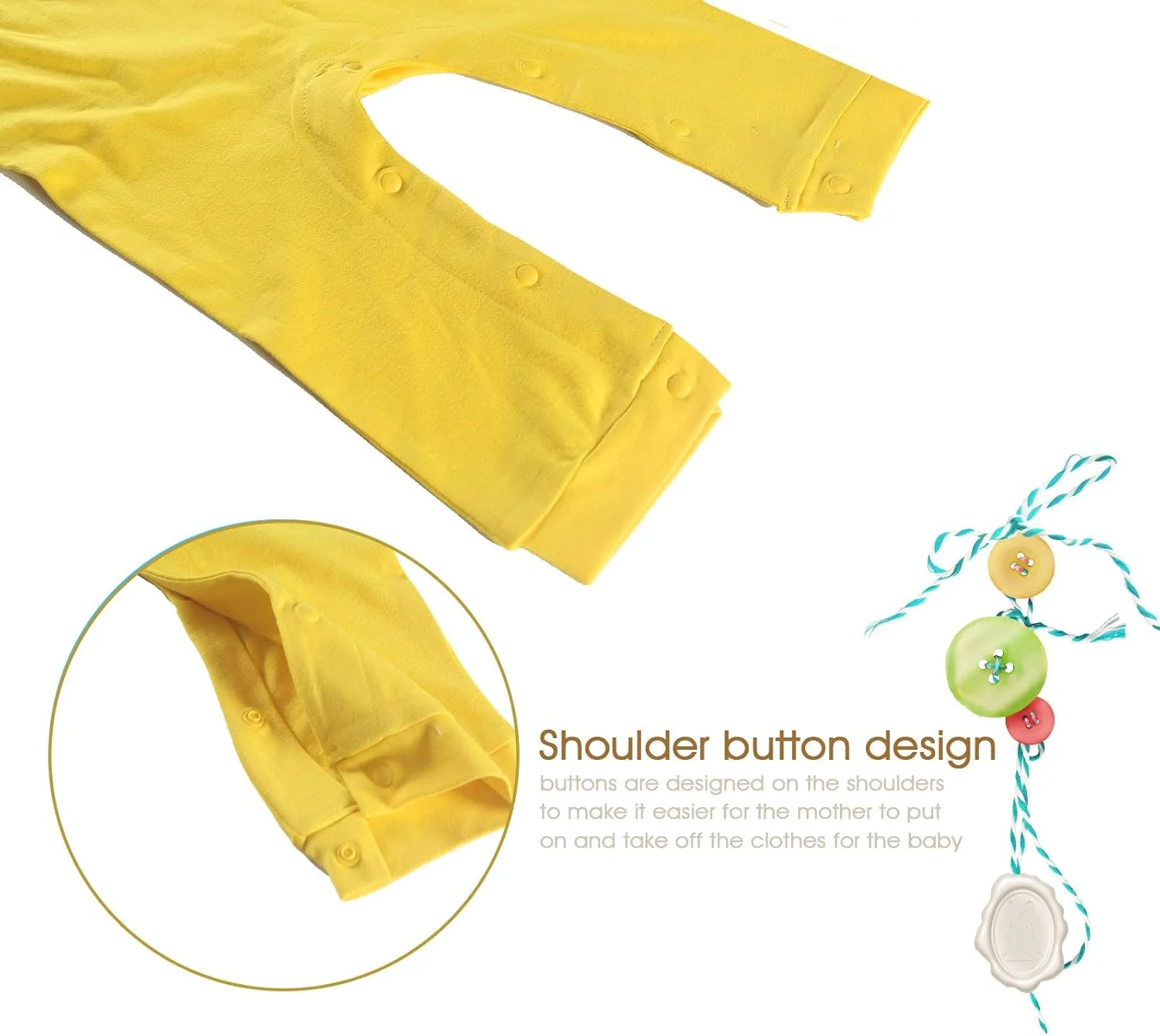 لباس‌های سرهمی دوقلوهای نوزاد AOUYOA - لباس بامزه سس کچاپ و خردل برای لباس پسرانه و دخترانه - ست سه قلوهای خنده دار