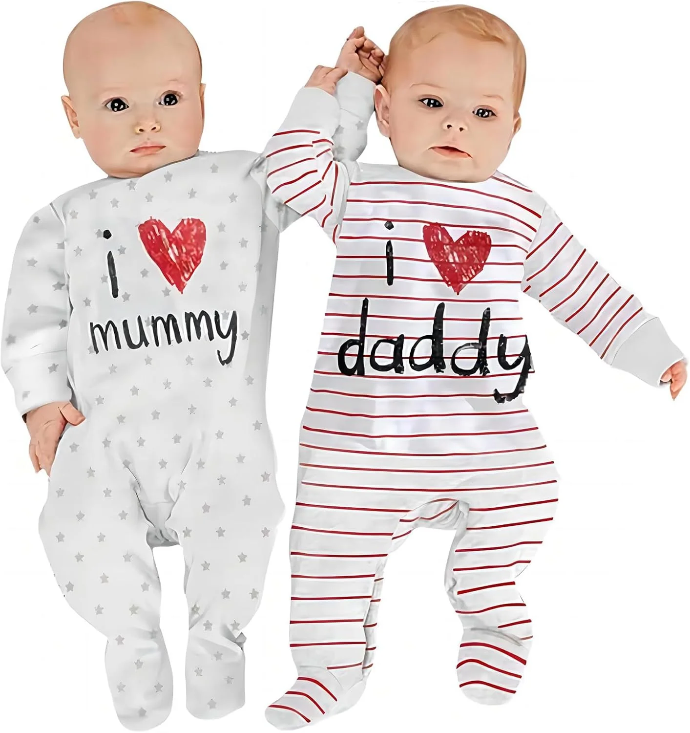 لباس نوزادی دخترانه AOMOMO مدل Ao11-11 بادی (بسته 2 عددی) لباس نوزادی دخترانه AOMOMO مدل Ao11-11 بادی (بسته 2 عددی)