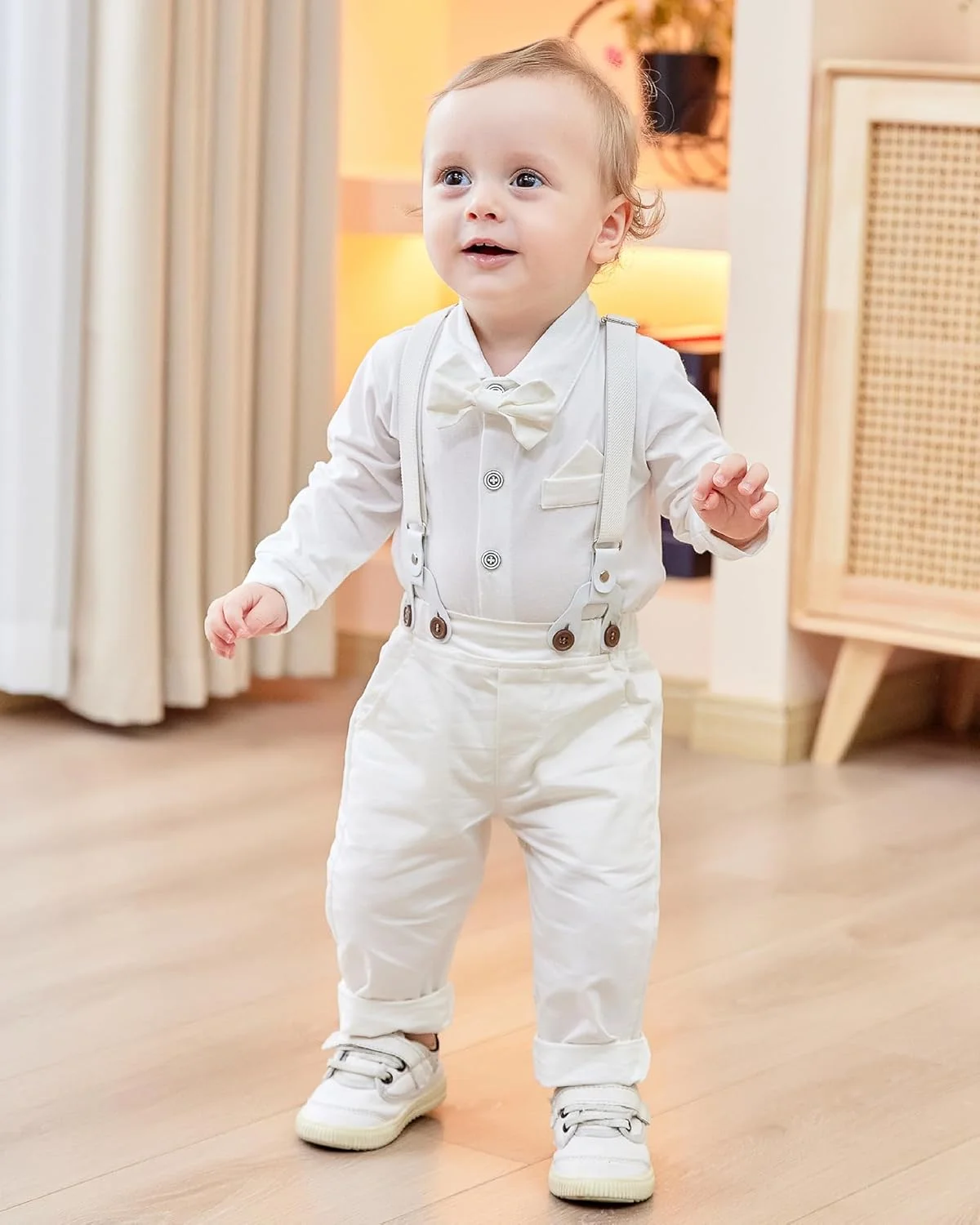 لباس رسمی پسرانه کودک سانمیو مدل Sau995