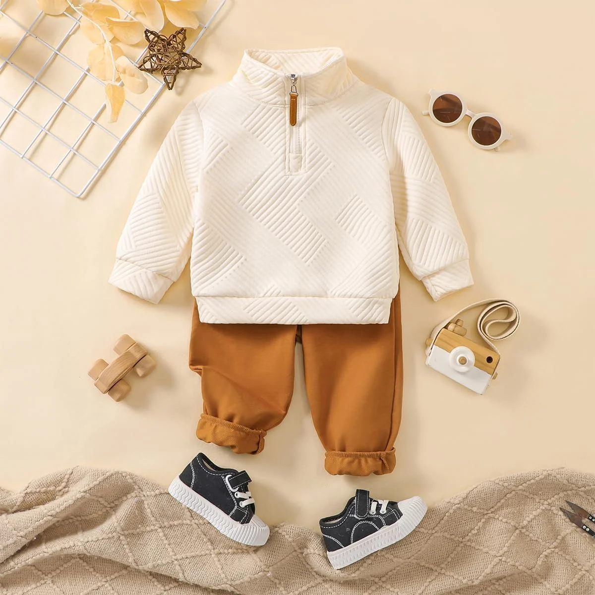 ست لباس پسرانه نوزادی LUVCES