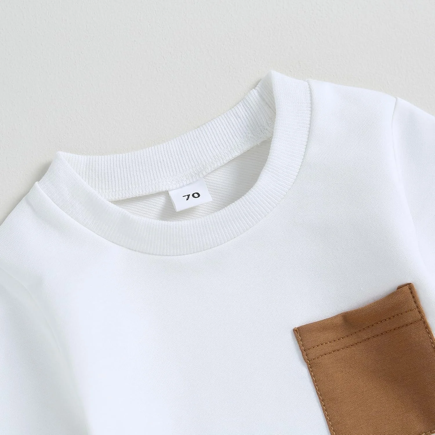 ست لباس نوزادی پسرانه Geagodelia، شامل بلوز آستین بلند و شلوار، نرم و لطیف، دو تکه