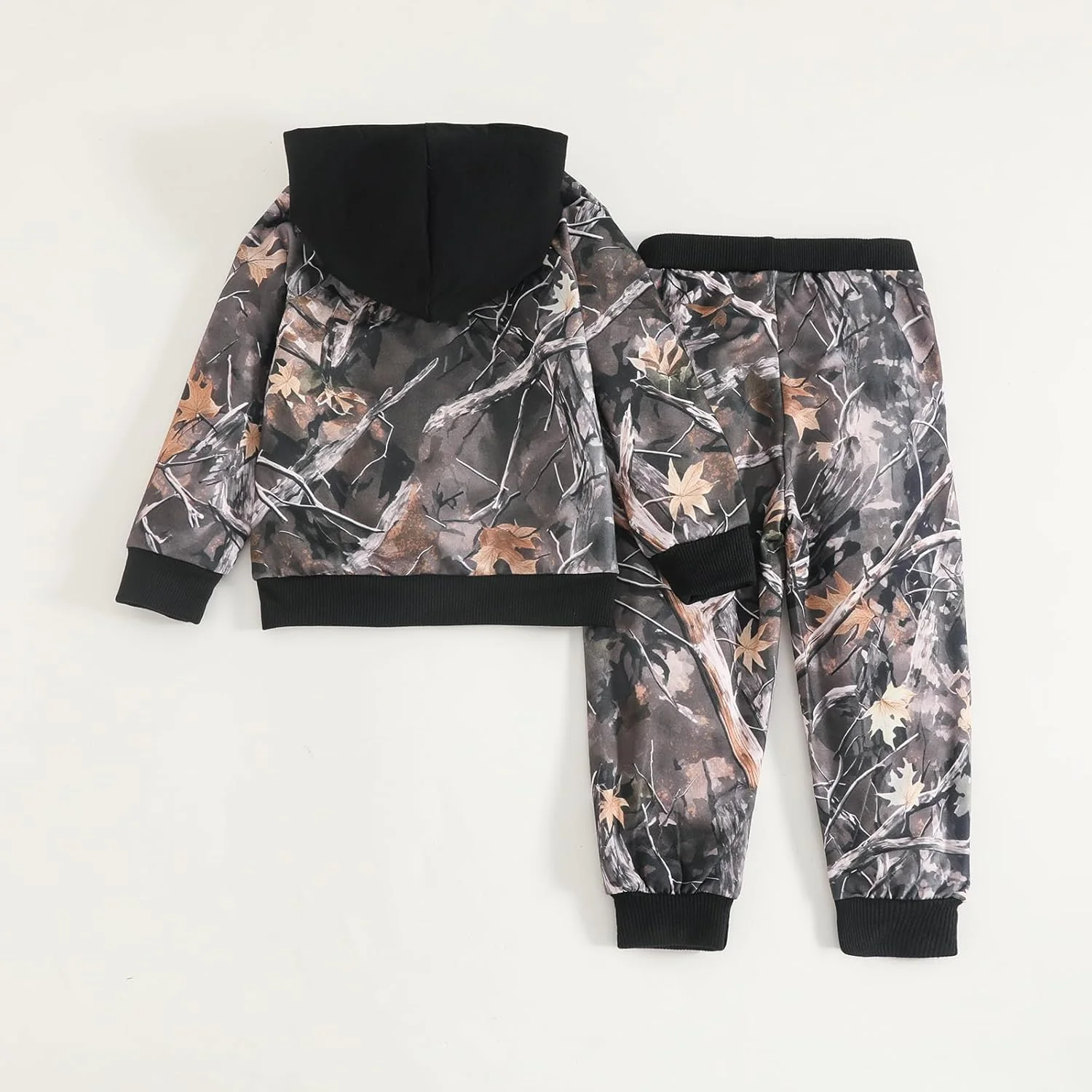 ست لباس پسرانه بچه گانه، هودی و شلوار طرح دایناسور کوچک، لباس 2 تکه بچه گانه 2025 ست لباس پسرانه بچه گانه، هودی و شلوار طرح دایناسور کوچک، لباس 2 تکه بچه گانه 2025