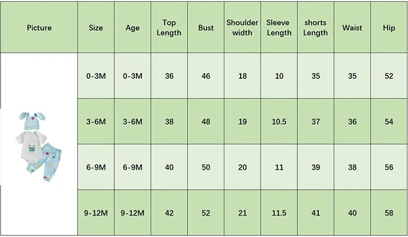 ست لباس عید پاک نوزاد پسر FYBITBO، اولین لباس عید پاک من، رامپر خرگوشی، شلوار، کلاه، ست لباس نوزادی پسرانه
