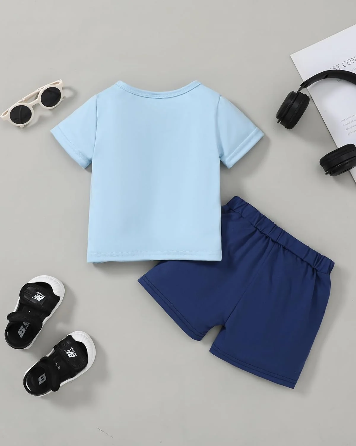 لباس پسرانه DISAUR، ست لباس تابستانی آستین کوتاه و شلوار برای نوزادان و کودکان 1 تا 5 سال