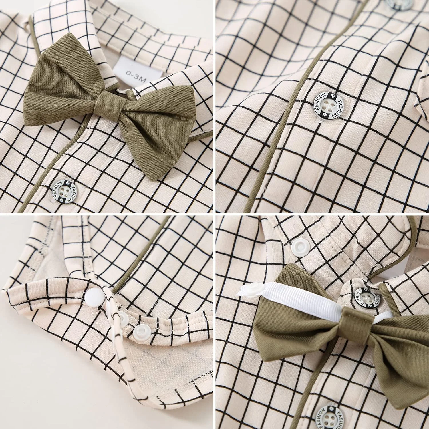 ست لباس پسرانه نوزادی CARETOO مدل W W