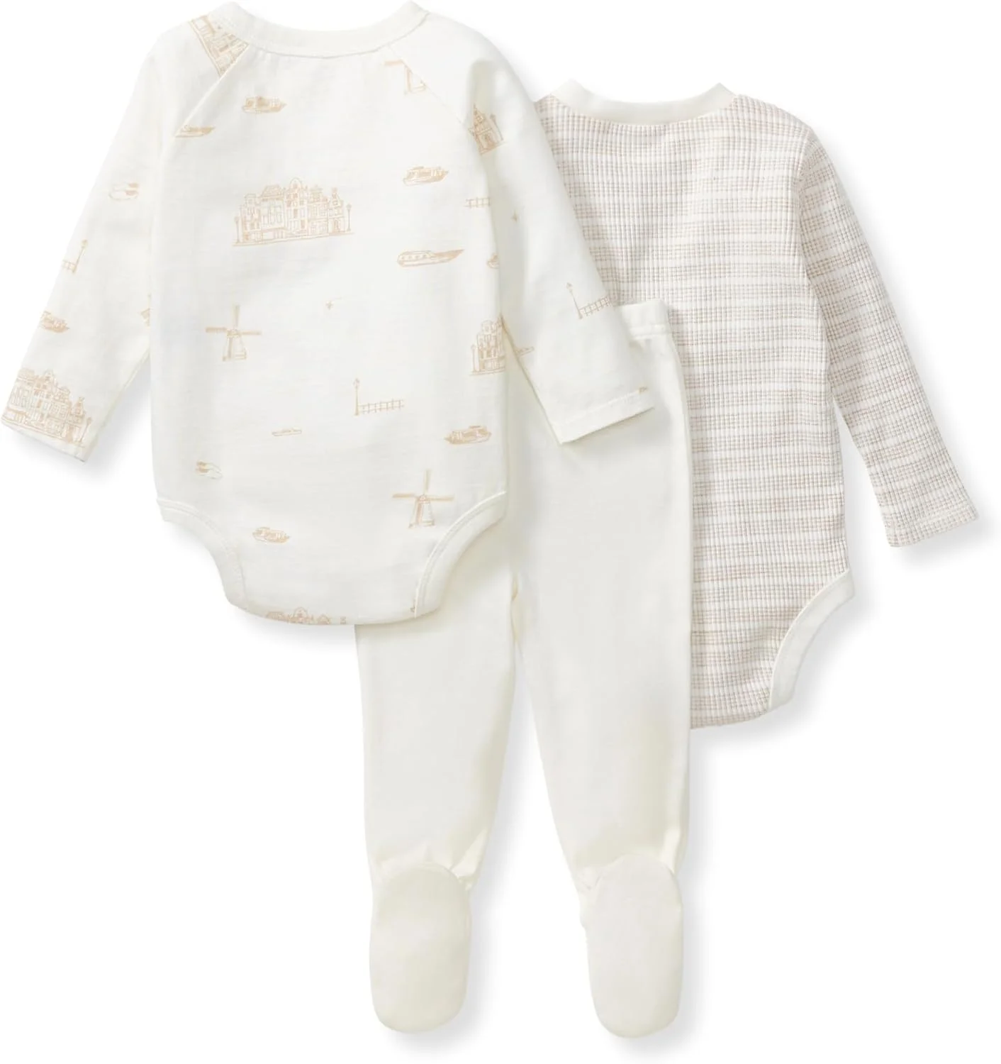 ست بادی و شلوار نوزادی Burt's Bees Baby Unisex، لباس نوزادی 100% پنبه ارگانیک، ست لباس نوزادی و نوپا ست بادی و شلوار نوزادی Burt's Bees Baby Unisex، لباس نوزادی 100% پنبه ارگانیک، ست لباس نوزادی و نوپا