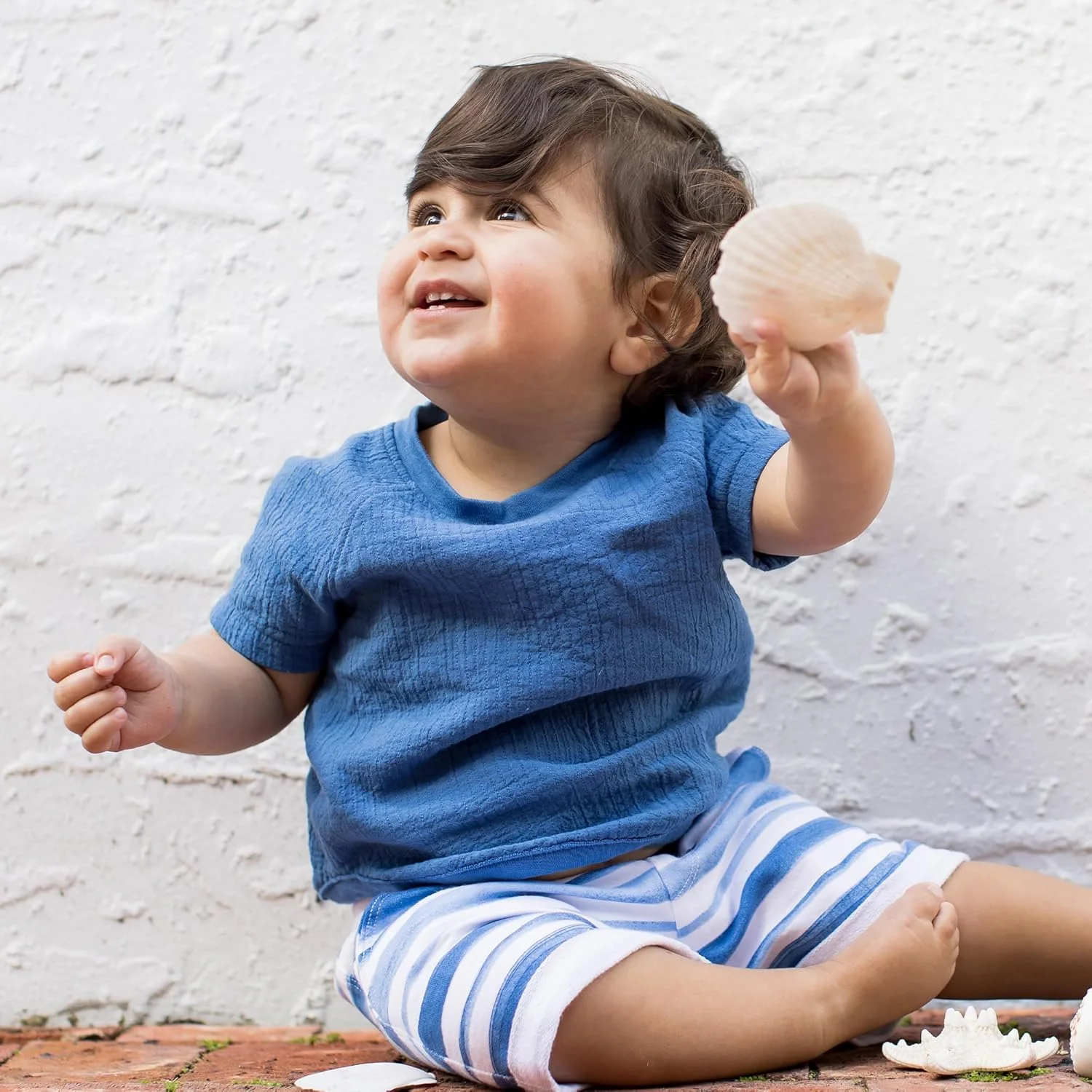 ست تی‌شرت آستین کوتاه و شلوار پسرانه Burt's Bees Baby، لباس بالا و پایین، ست لباس نوزادی و نوپایی 100% پنبه ارگانیک