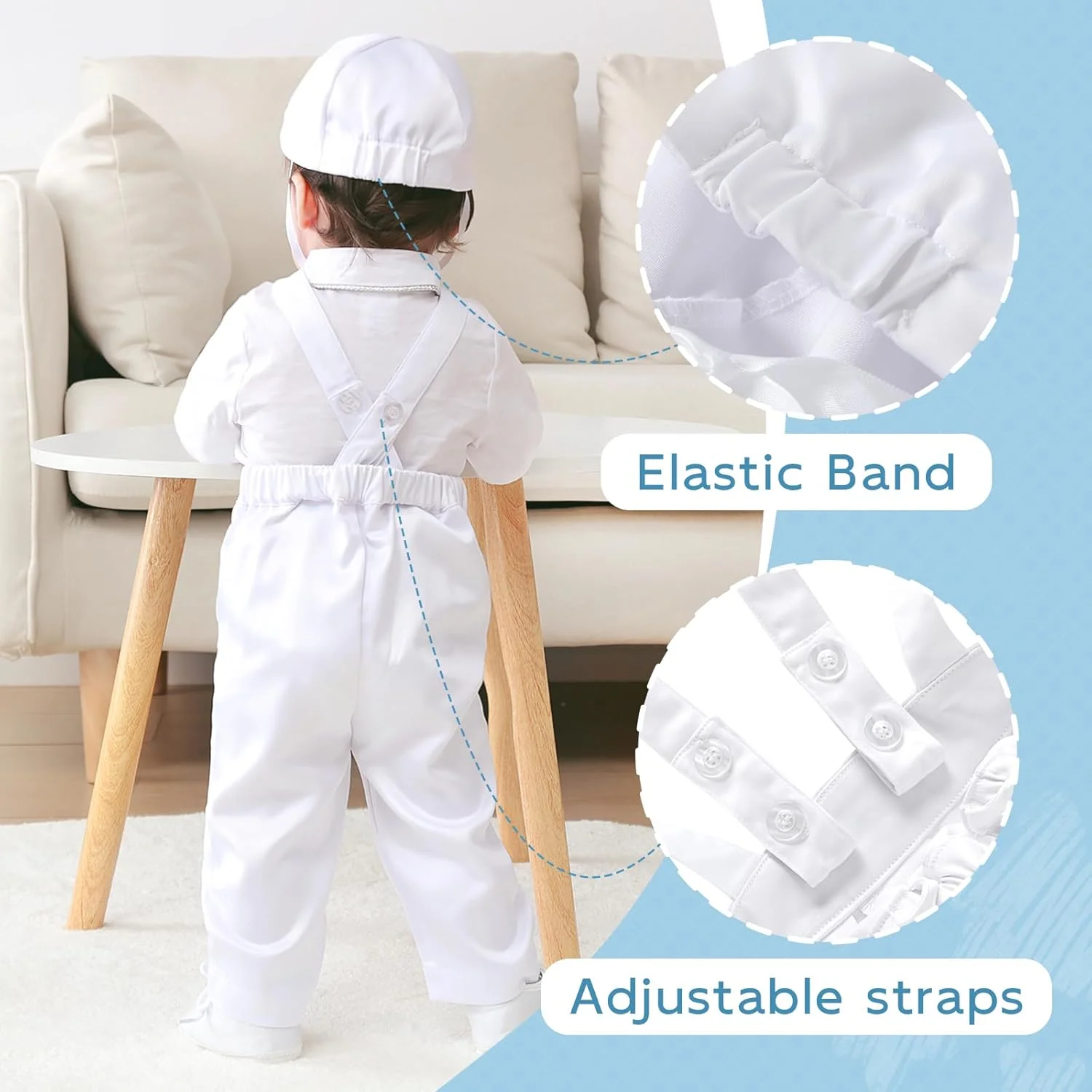 ست لباس پسرانه نوزادی Booulfi (بسته 4 عددی)